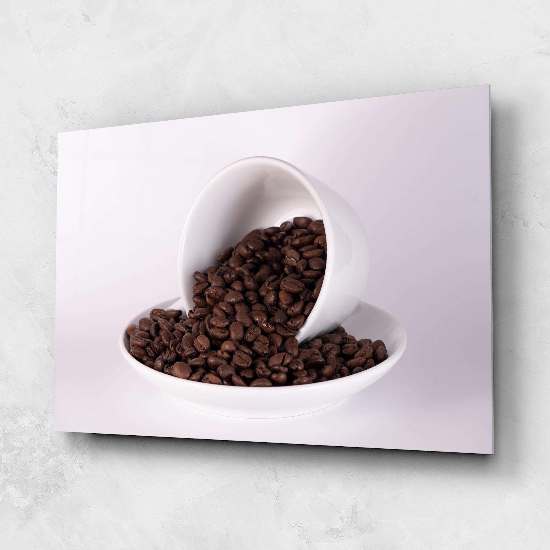 Üvegkép Bowl Of Coffee mockup 1