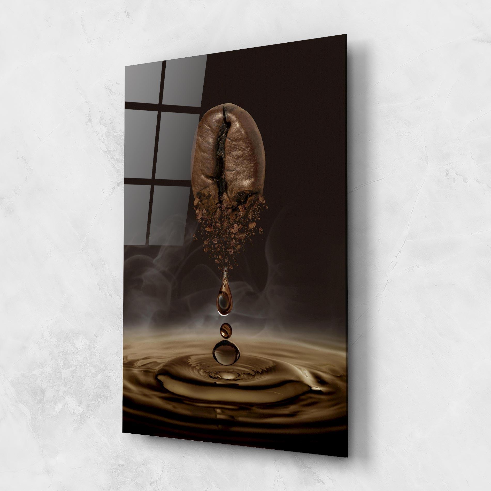 Üvegkép Coffee Drip Concept mockup 1