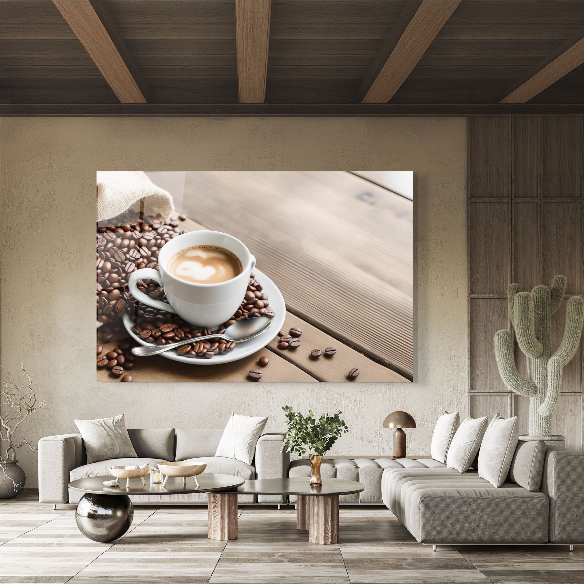 Coffee On Table mockup 8