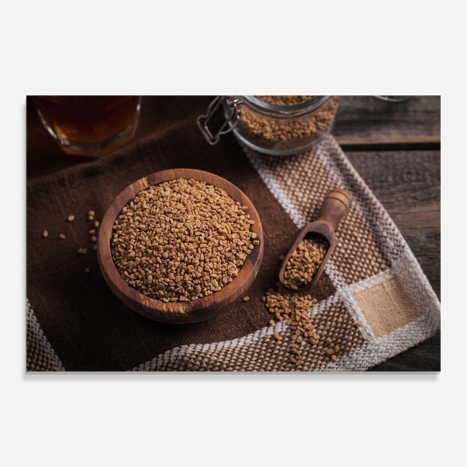 Üvegkép Dry Seeds mockup 0