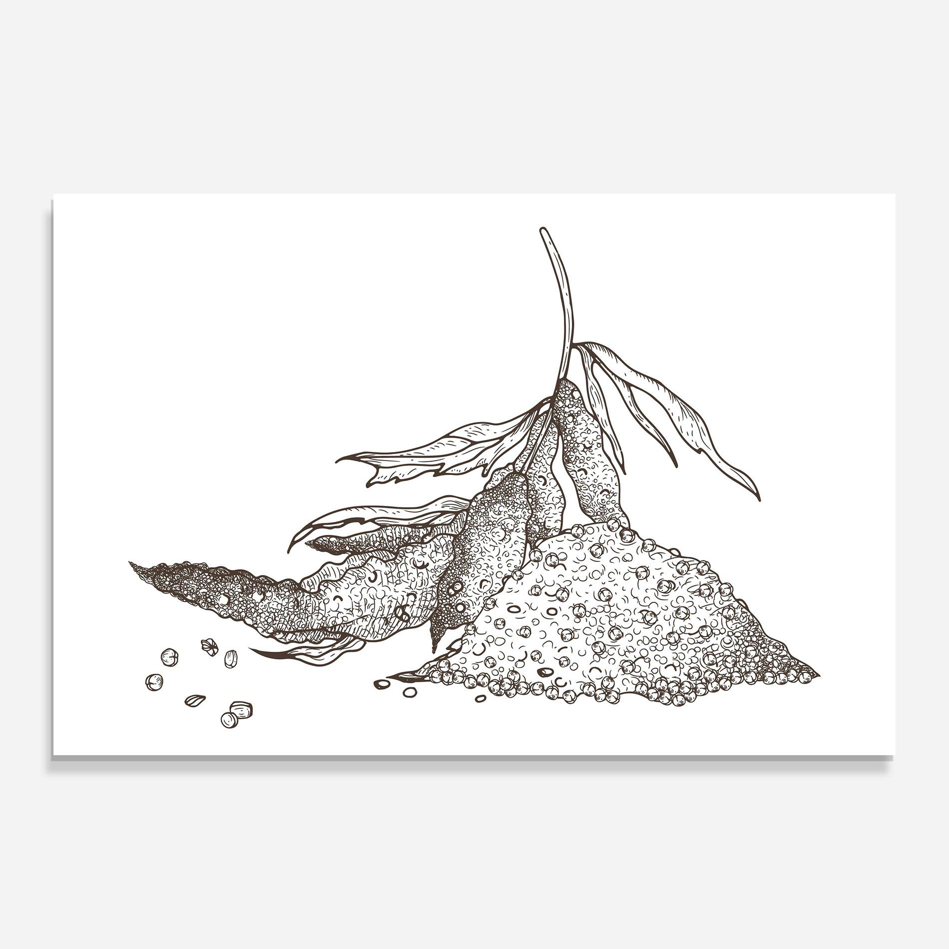 Üvegkép Fresh Seasoning mockup 0