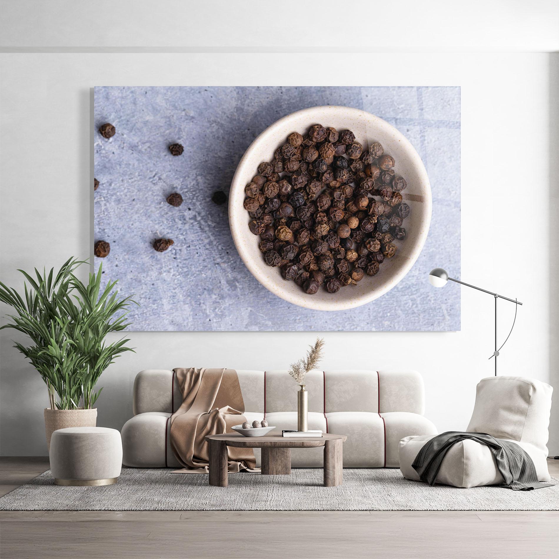 Üvegkép Black Pepper mockup 9