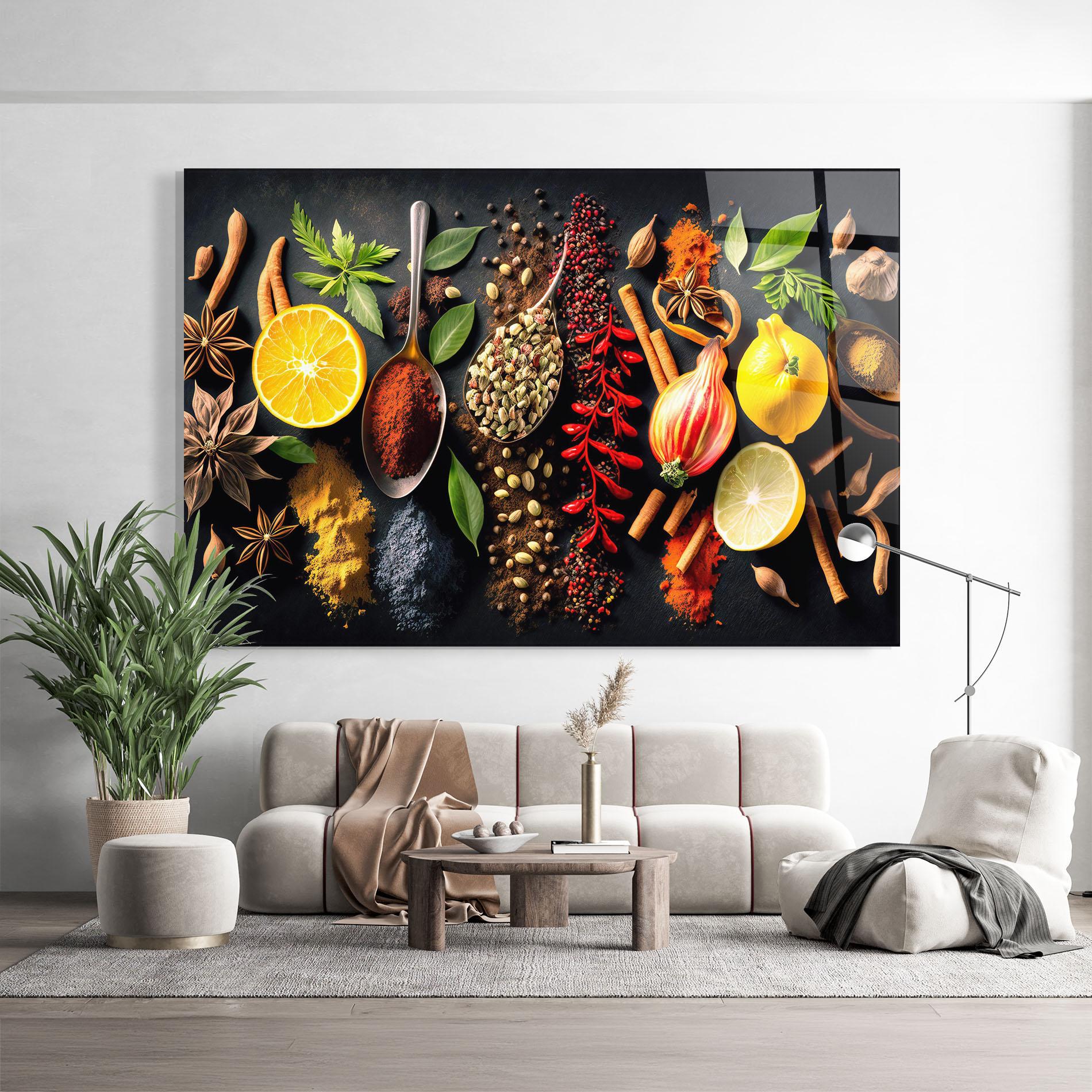 Üvegkép Closeup Pices mockup 9