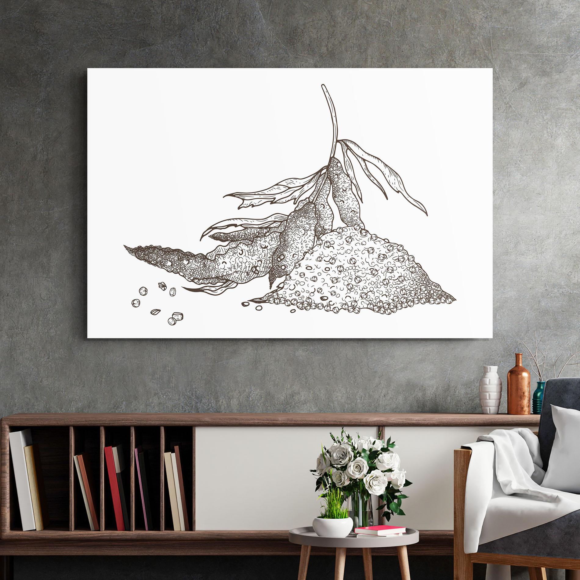 Üvegkép Fresh Seasoning mockup 2