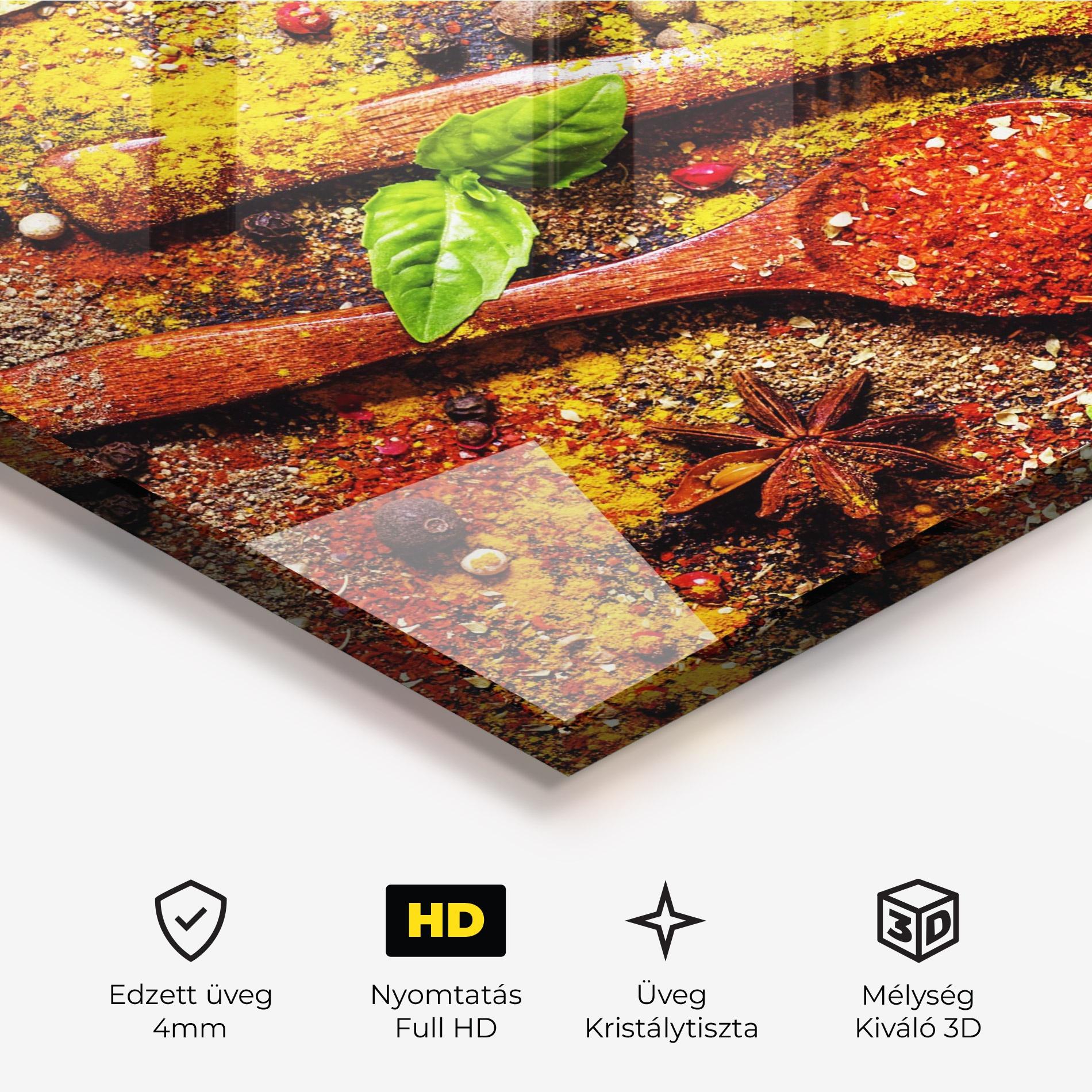 Üvegkép Dried Herbs mockup 3