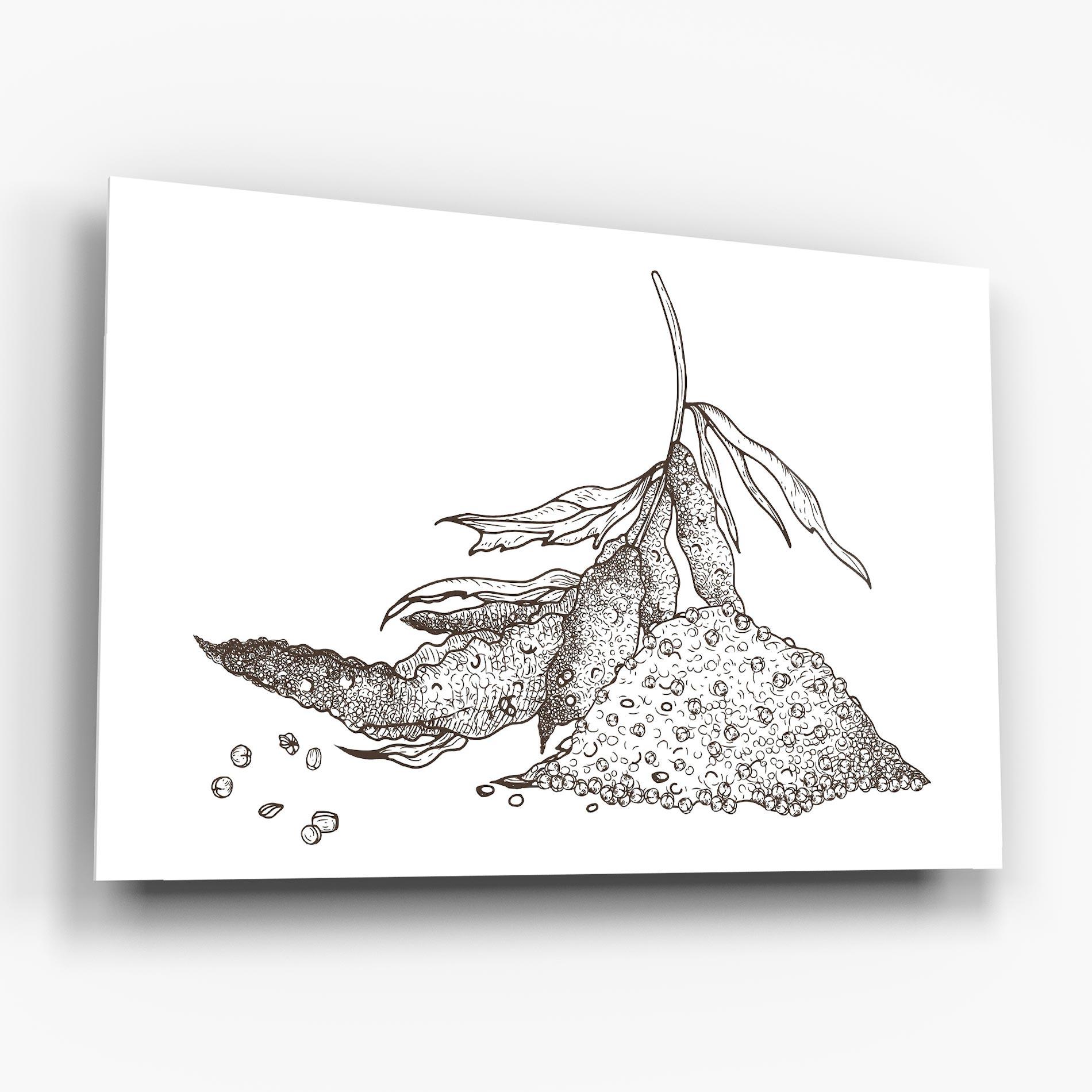 Üvegkép Fresh Seasoning mockup 6