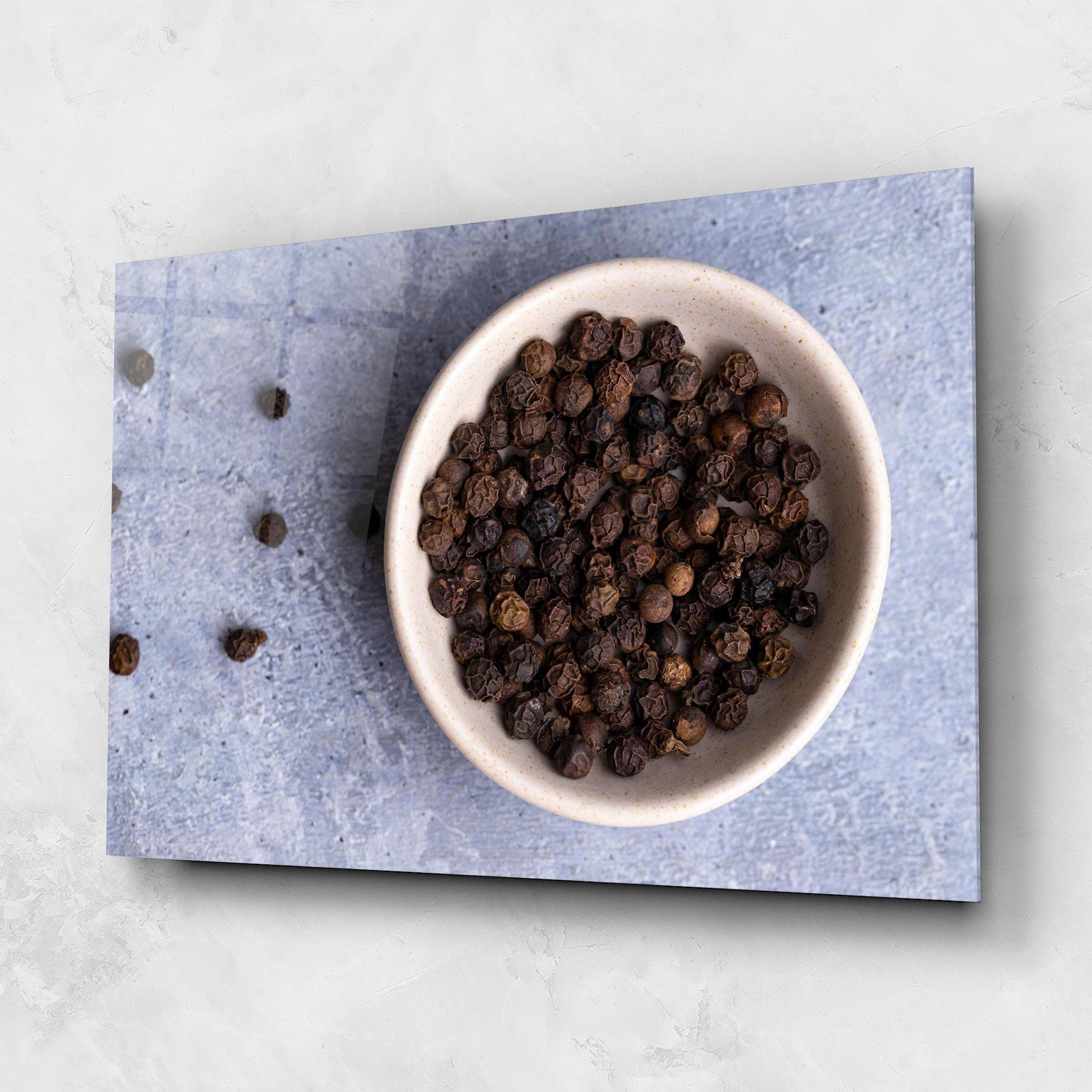 Üvegkép Black Pepper mockup 1