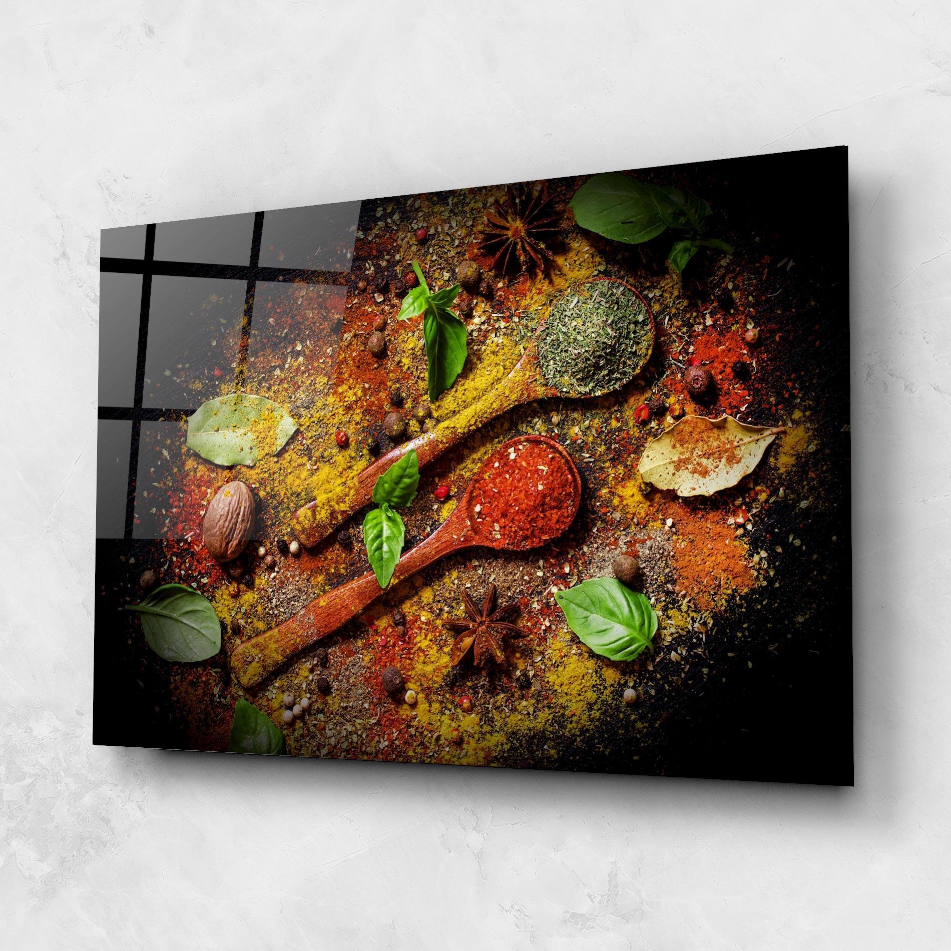 Üvegkép Oriental Spices mockup 1