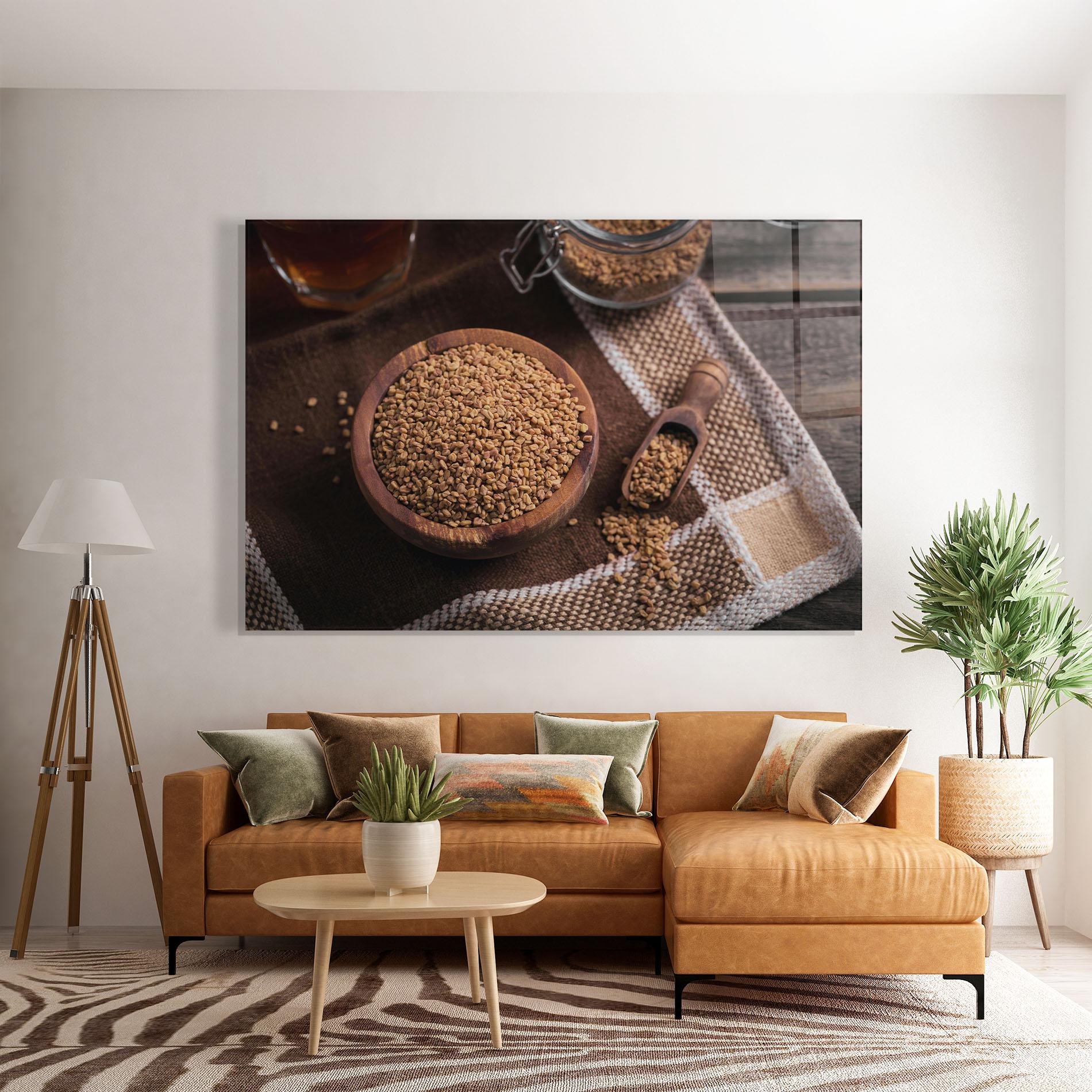 Üvegkép Dry Seeds mockup 7