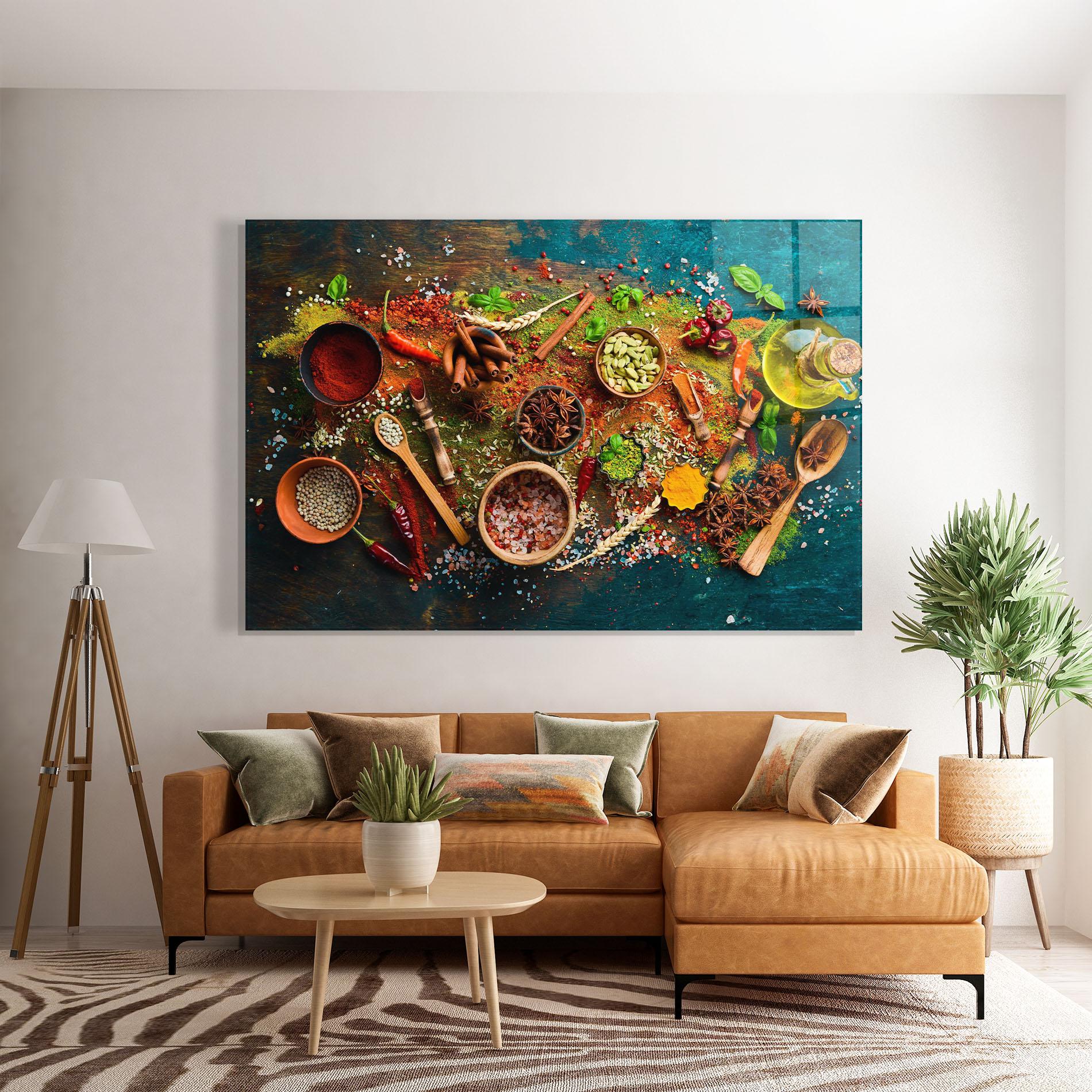 Üvegkép Seasonings Mix mockup 7