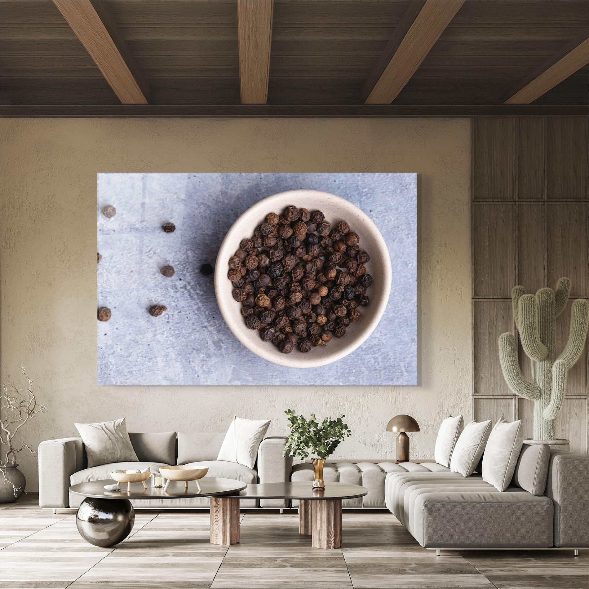 Üvegkép Black Pepper mockup 8