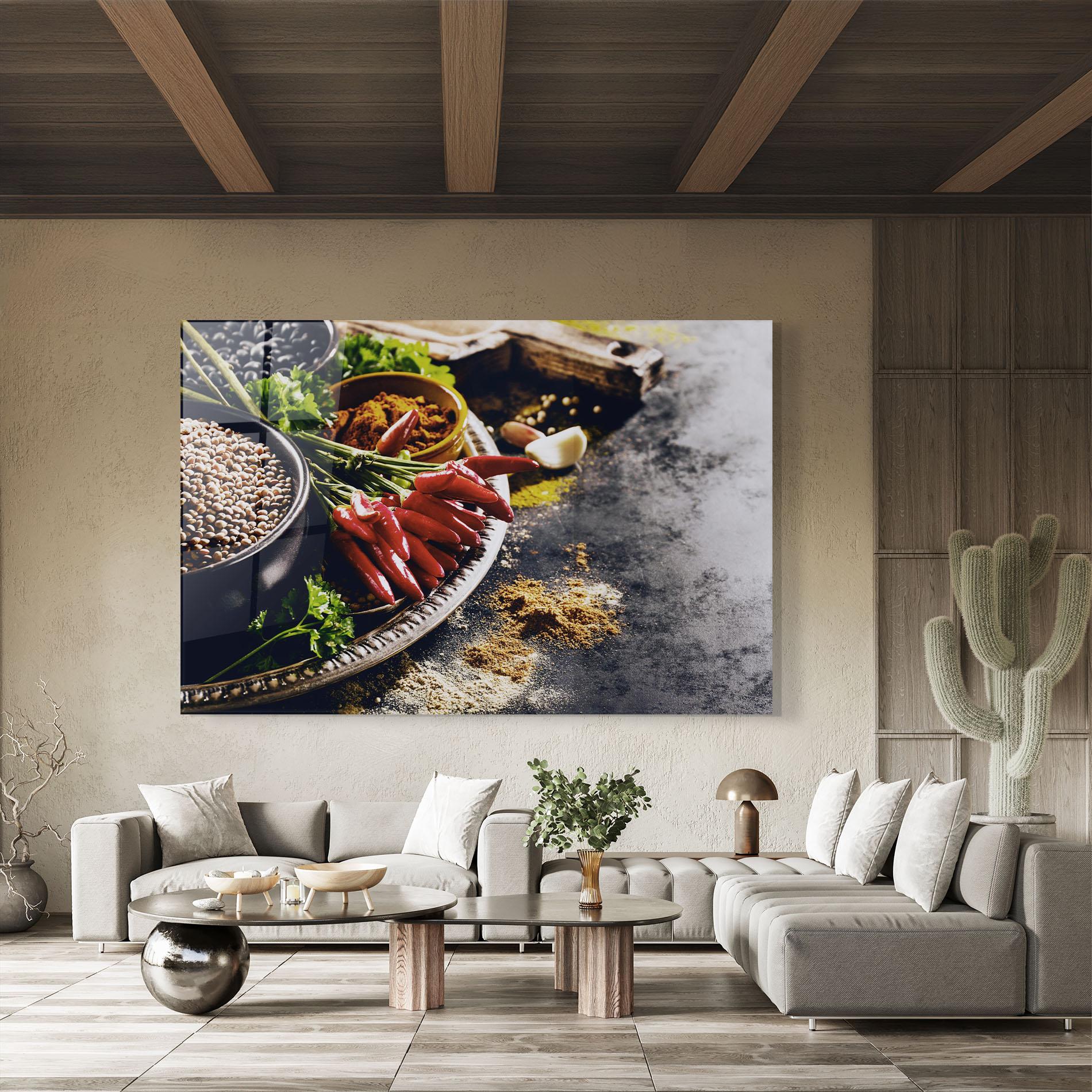 Üvegkép Grocery Spices mockup 8