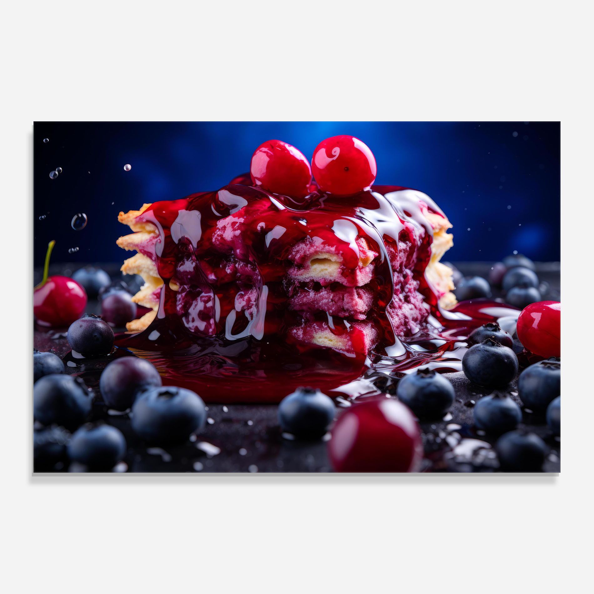 Blueberry Syrup mockup 0