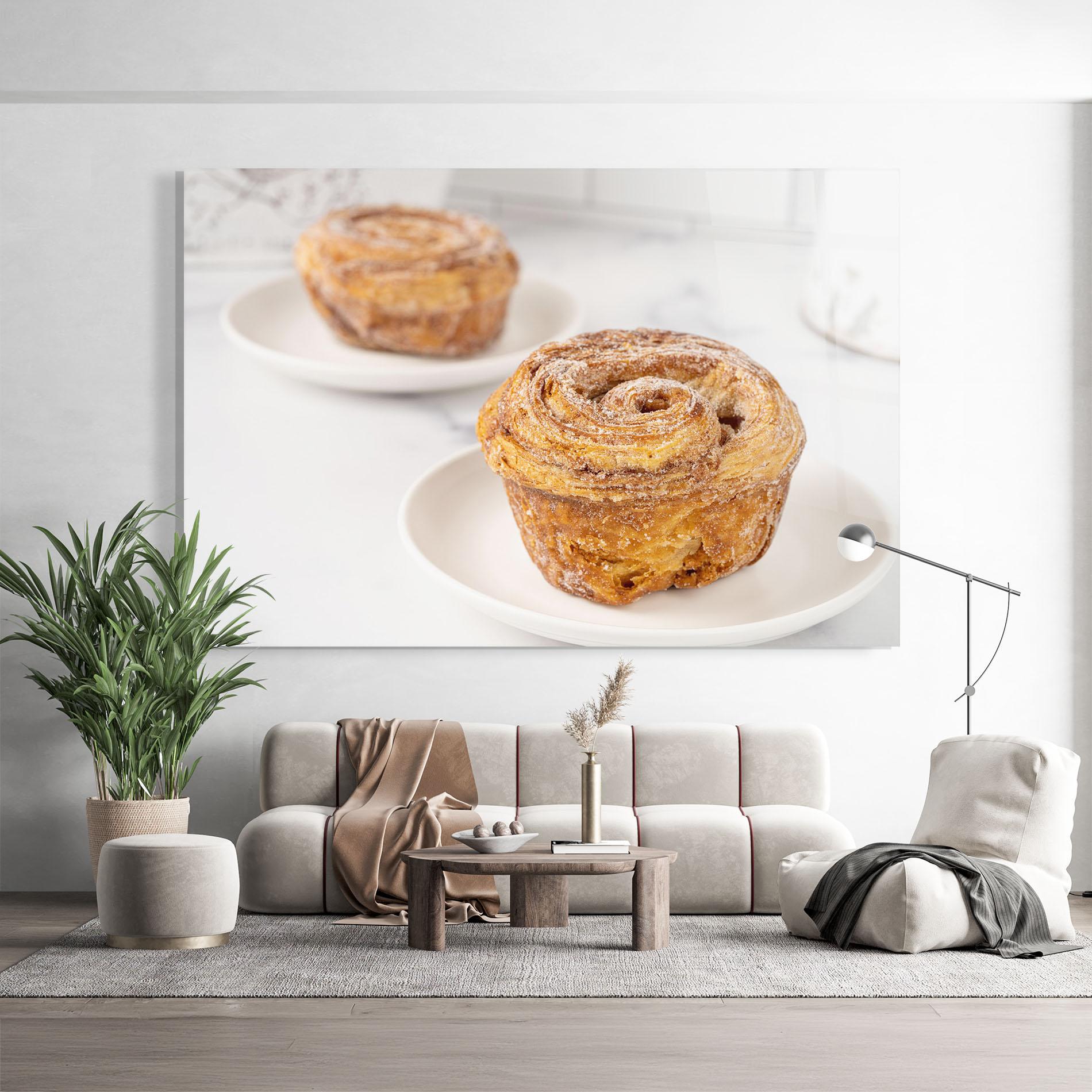 Üvegkép Cinnamon Roll mockup 9
