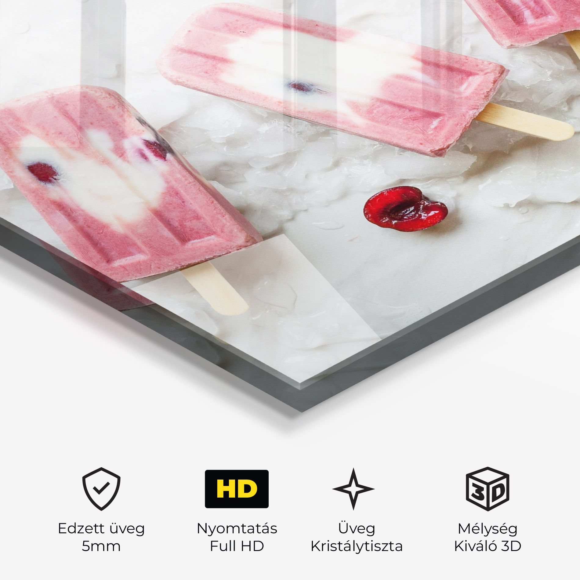 Cherry Ice Cream mockup 3