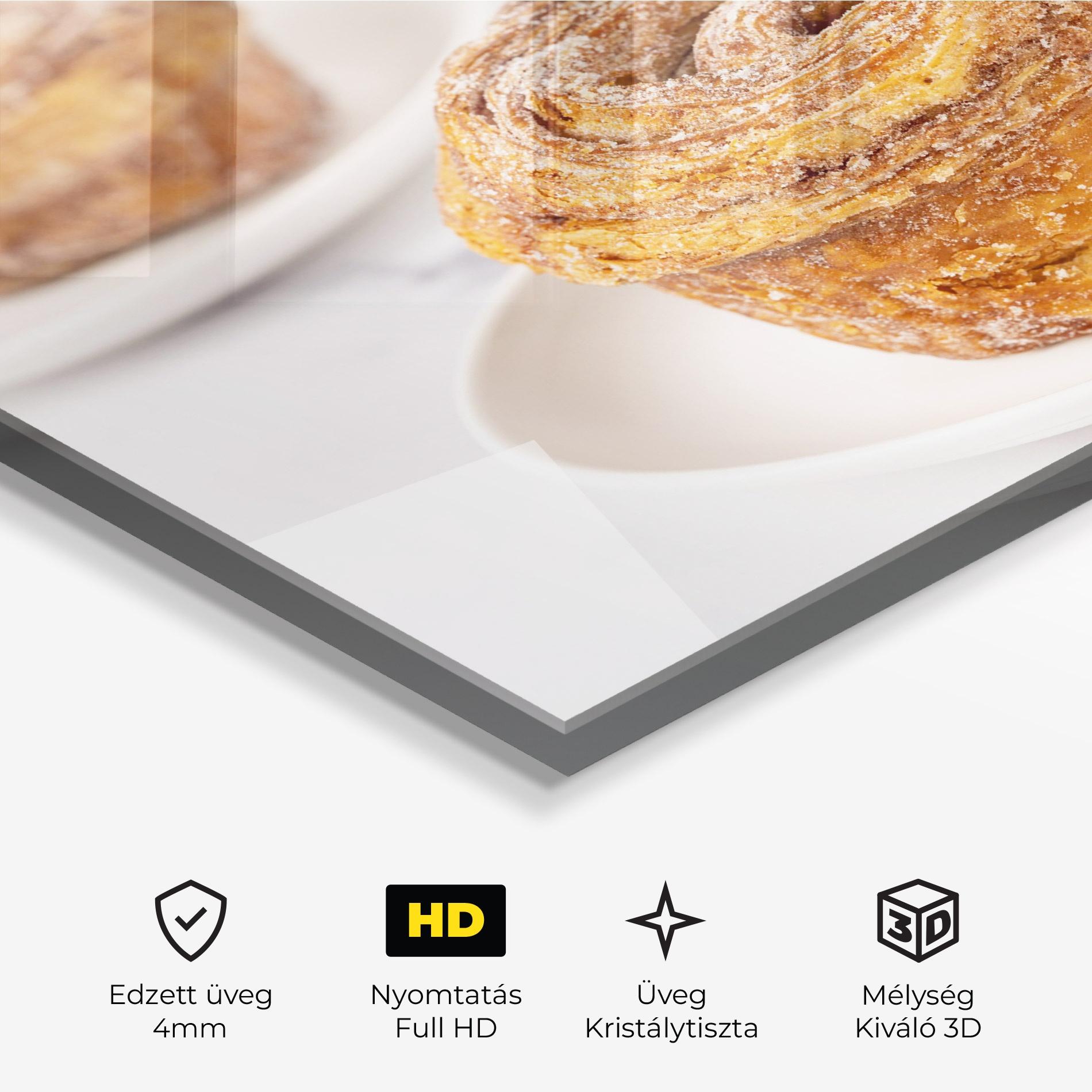 Üvegkép Cinnamon Roll mockup 3