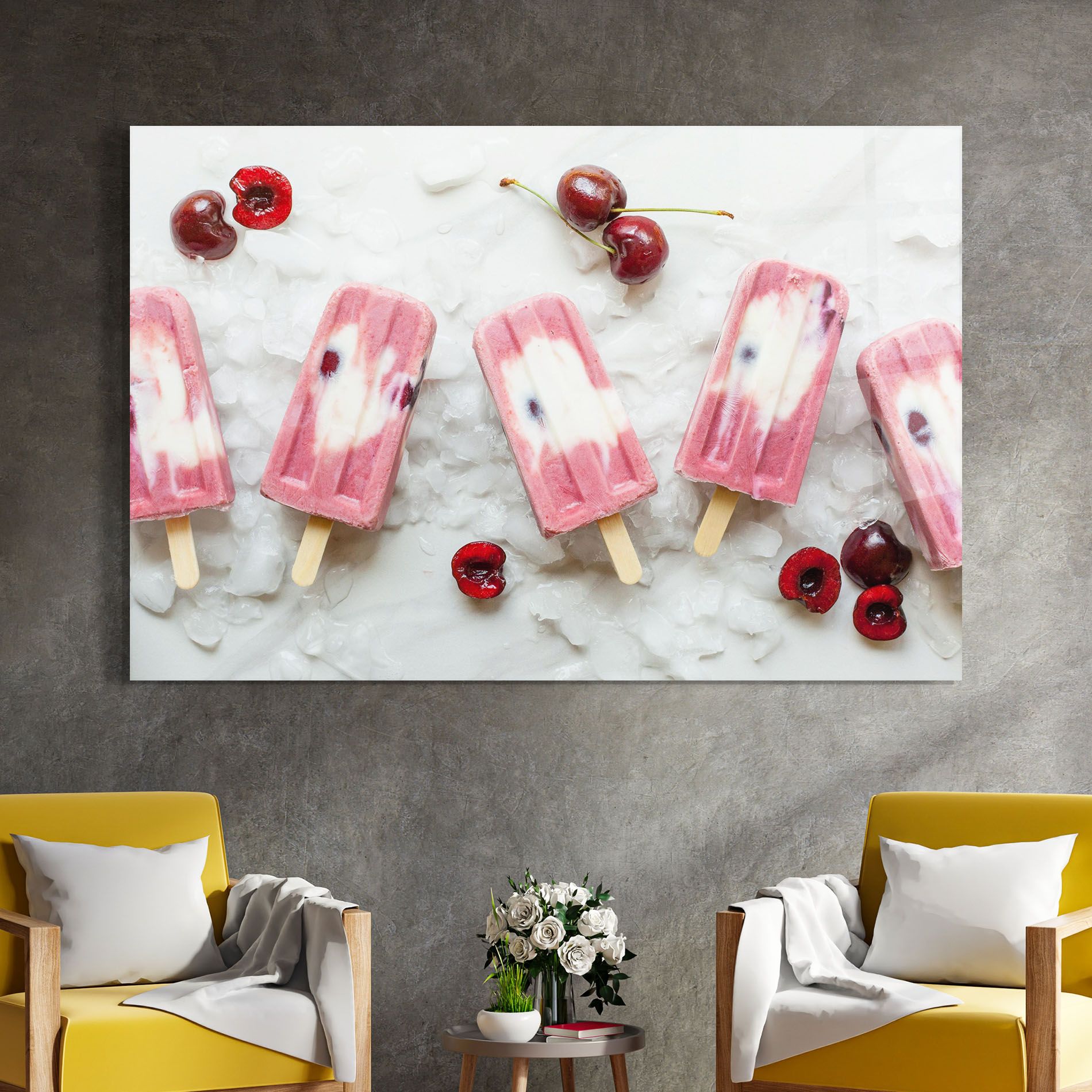 Cherry Ice Cream mockup 4