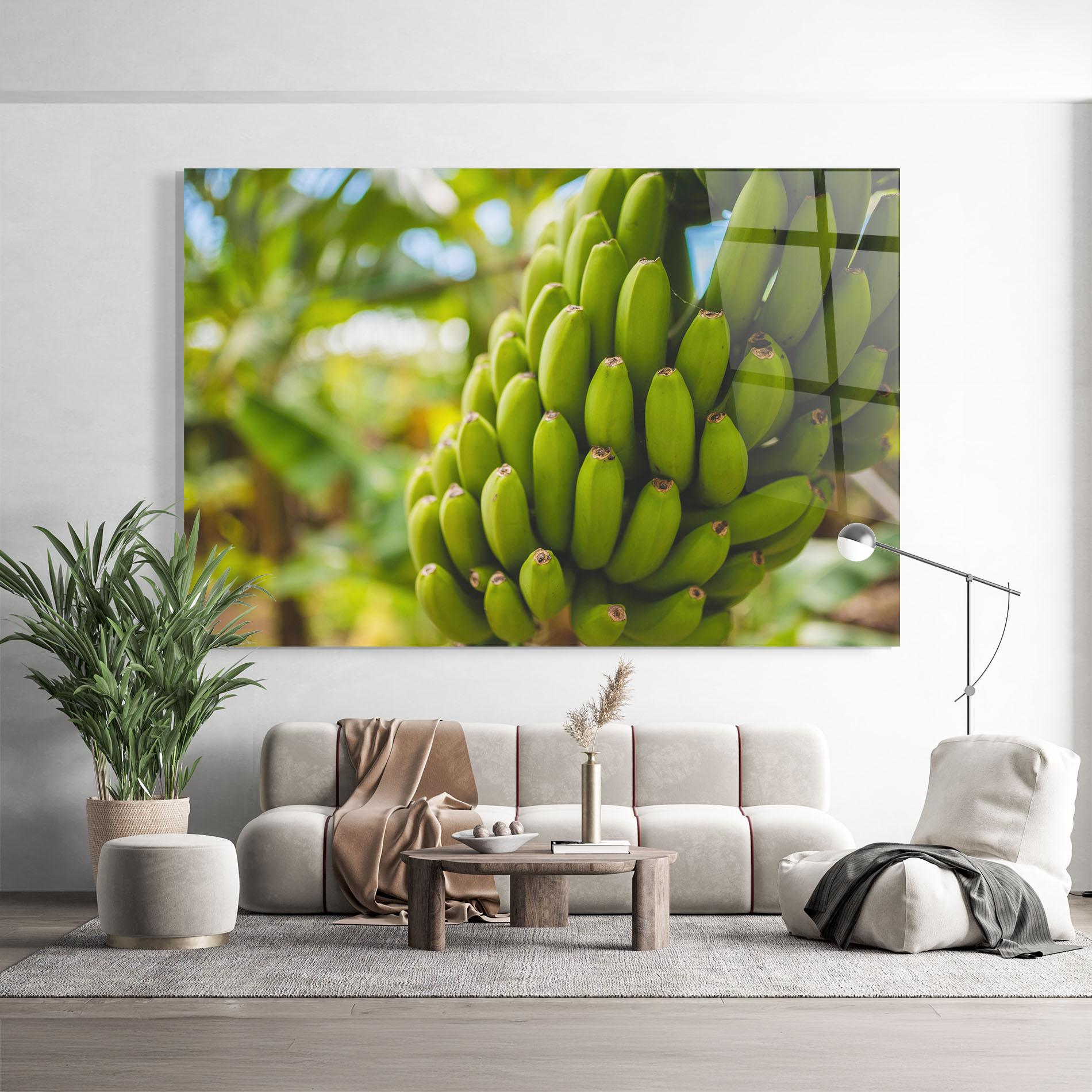 Üvegkép Green Banana mockup 9