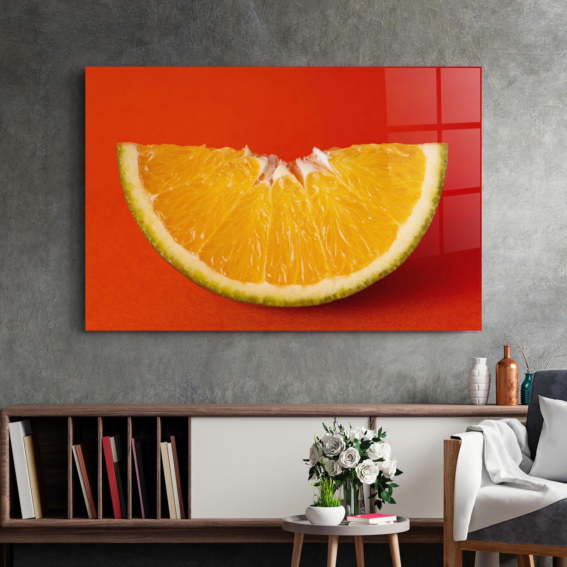 Üvegkép Green Orange mockup 2