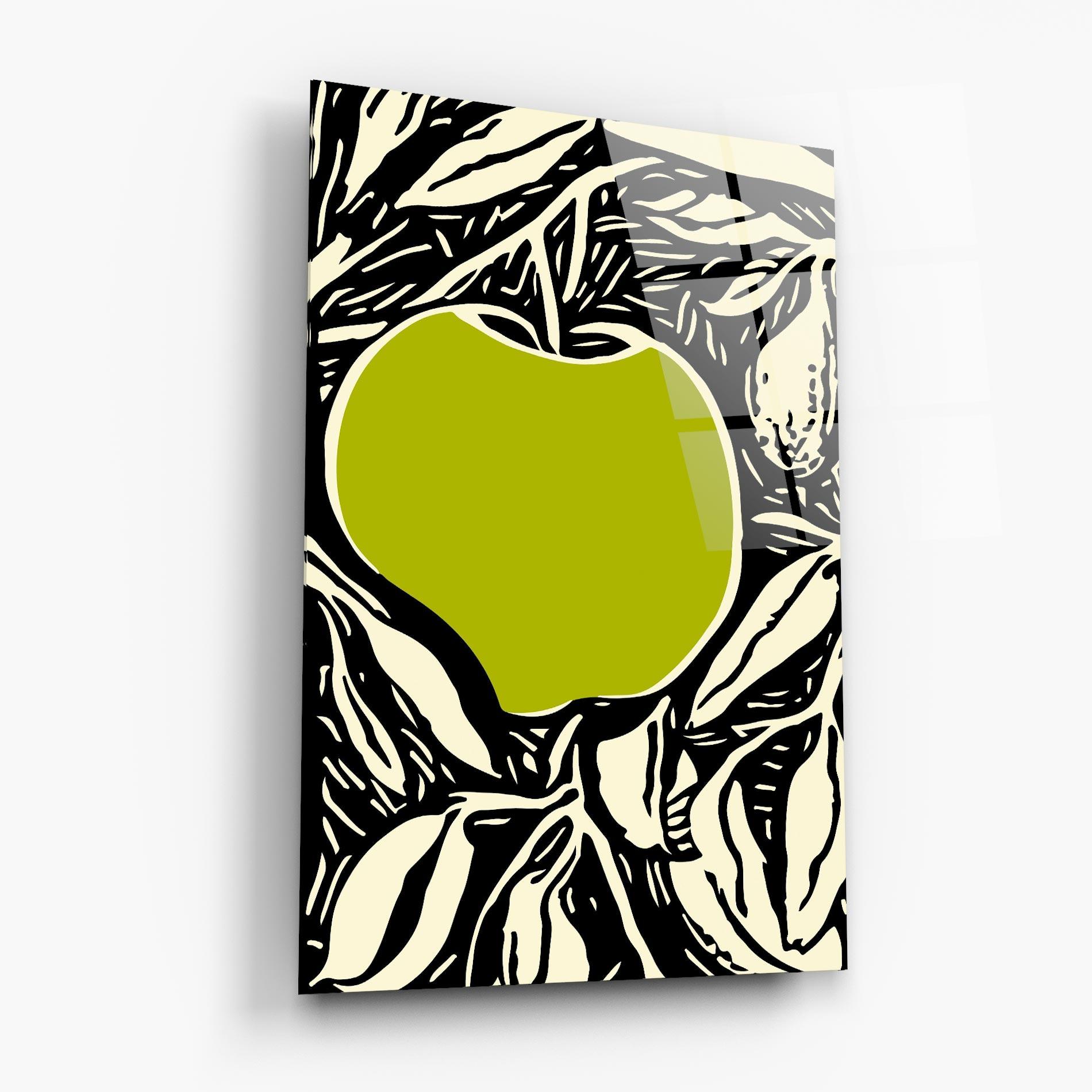 Üvegkép Green Apple mockup 6