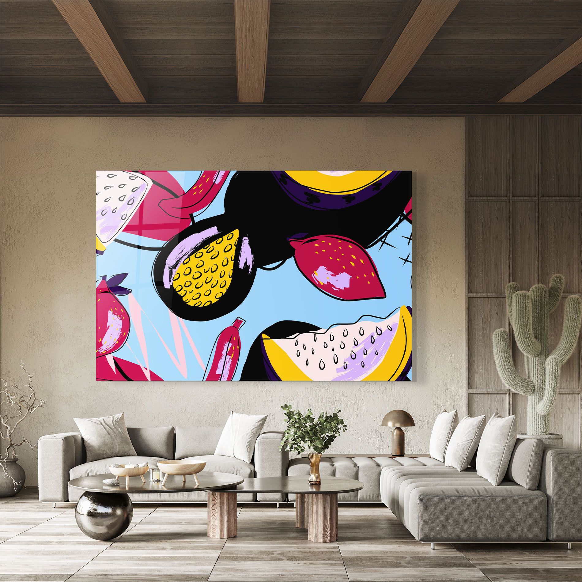 Colorful Fruits mockup 8