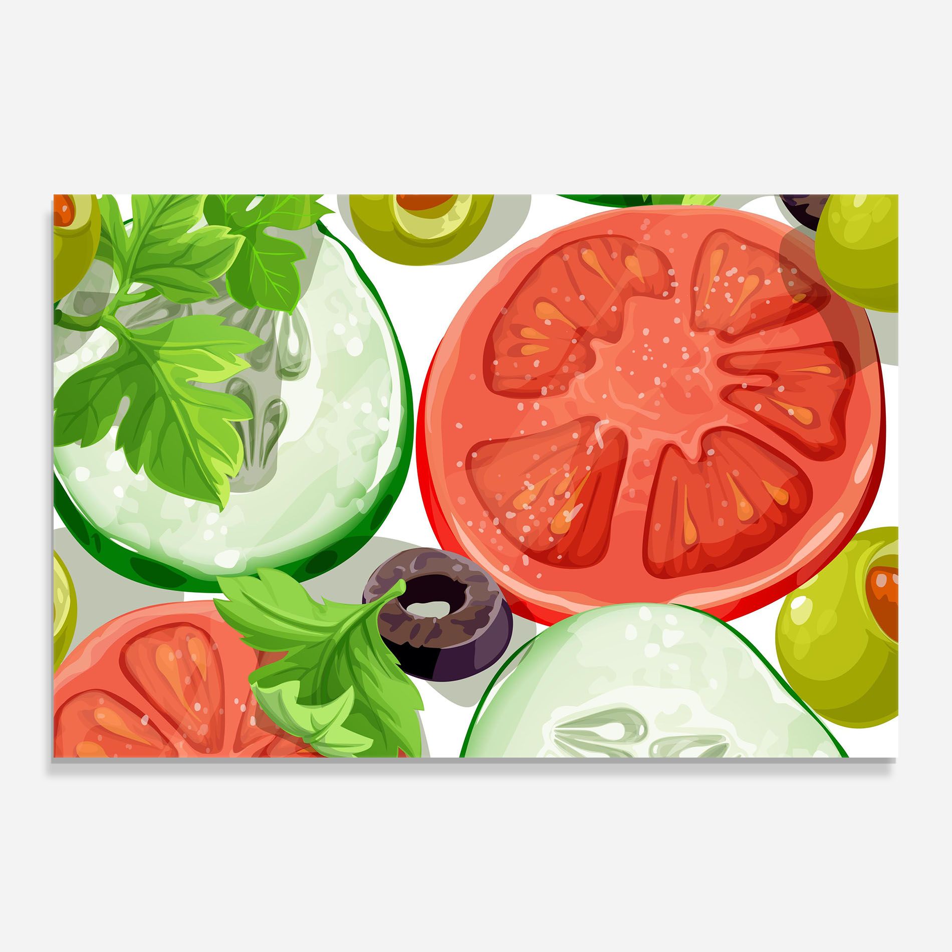 Cucumber Tomatoes mockup 0