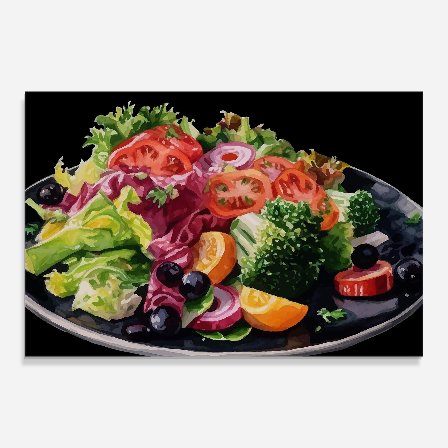 Üvegkép Healthy Tomato Food mockup 0