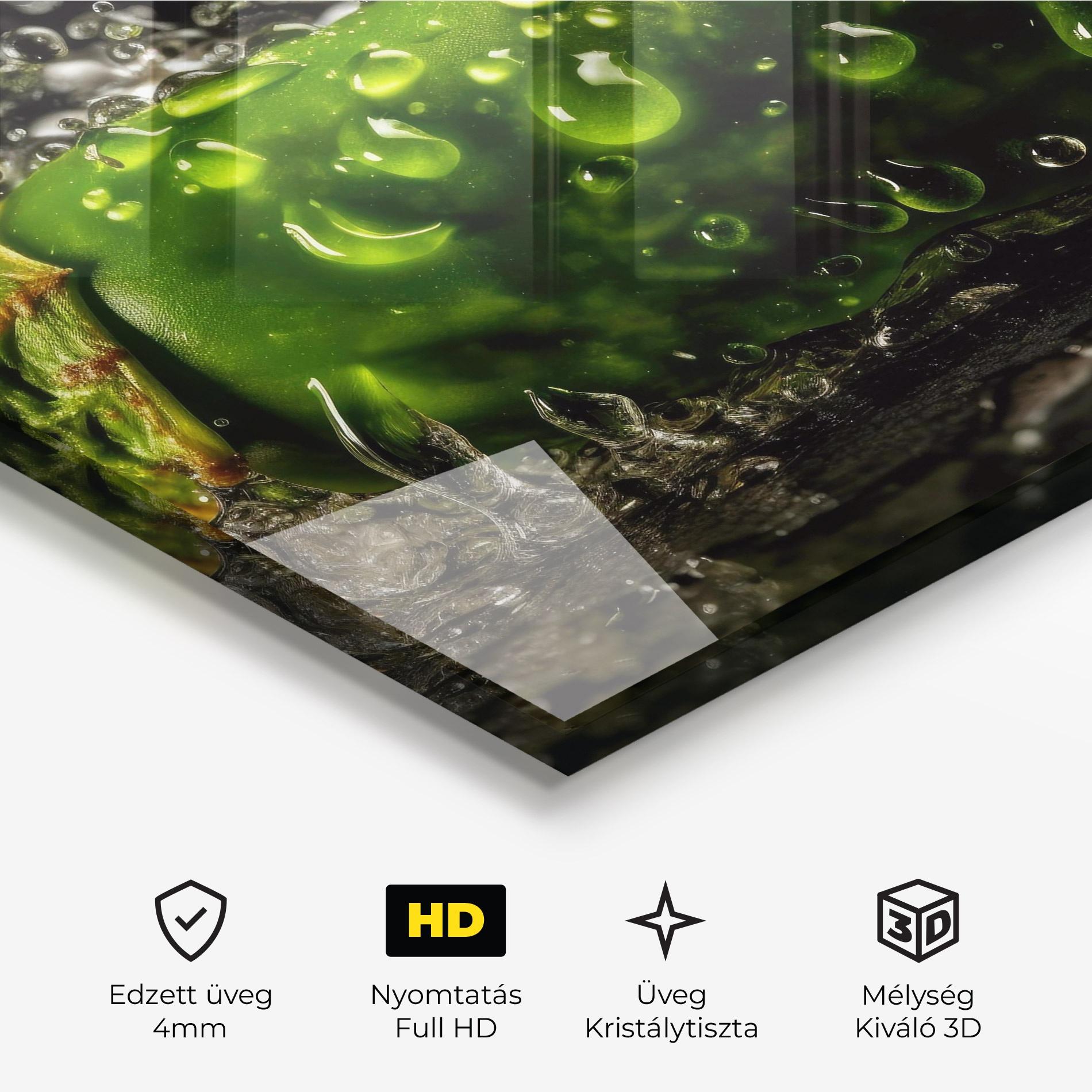 Üvegkép Chili Splash mockup 3