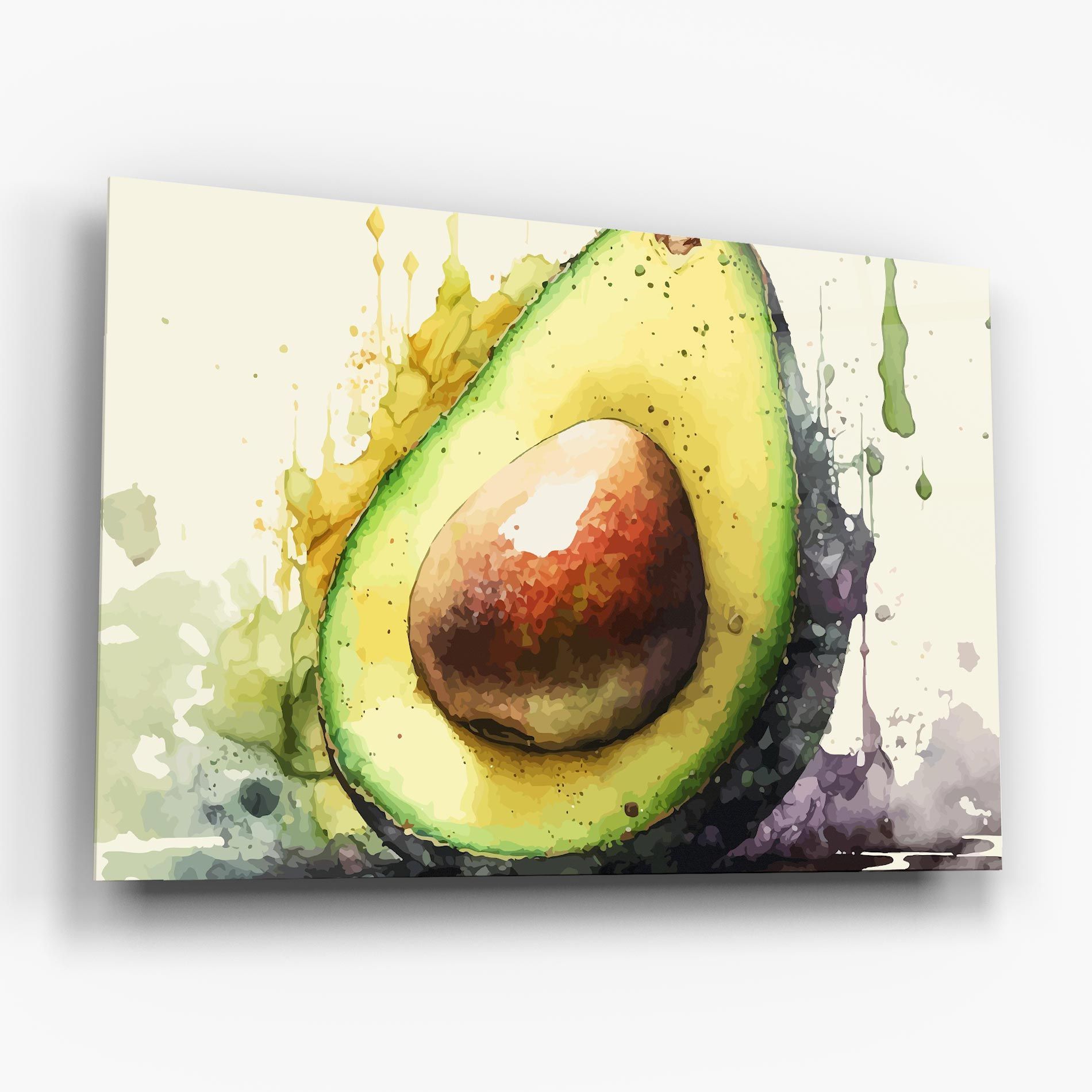 Green Avocado Art mockup 6