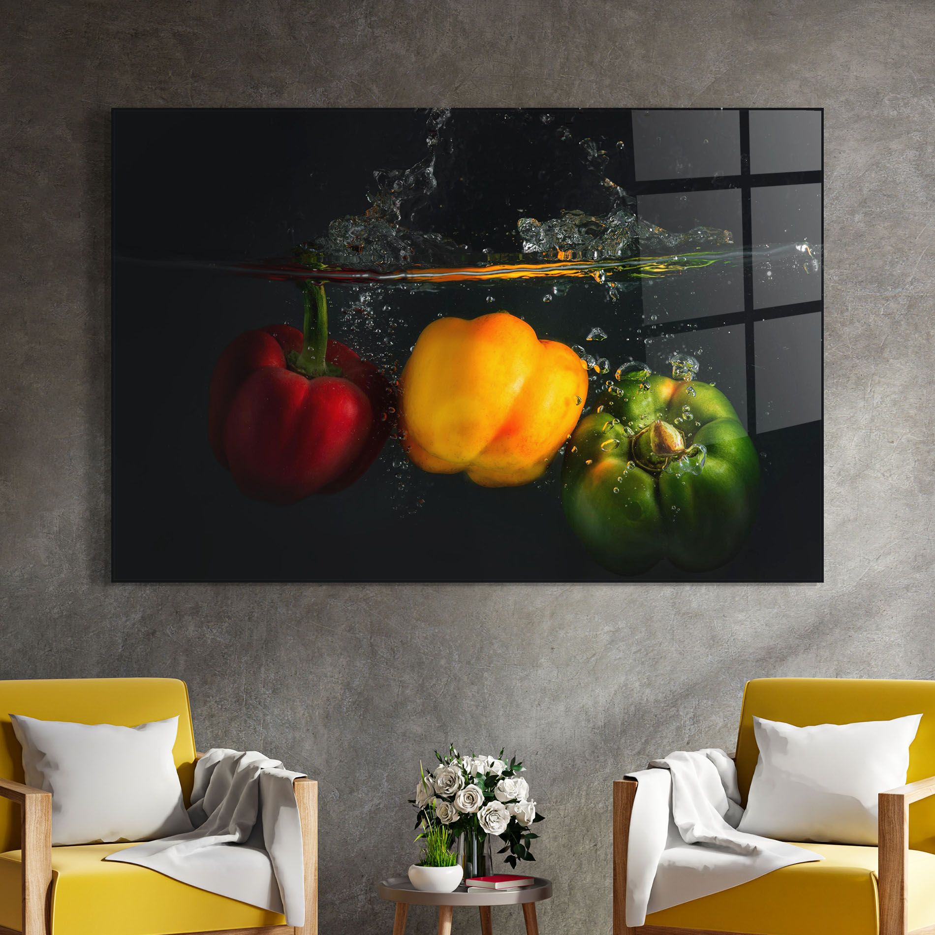 Cool Bellpepper Splash mockup 4