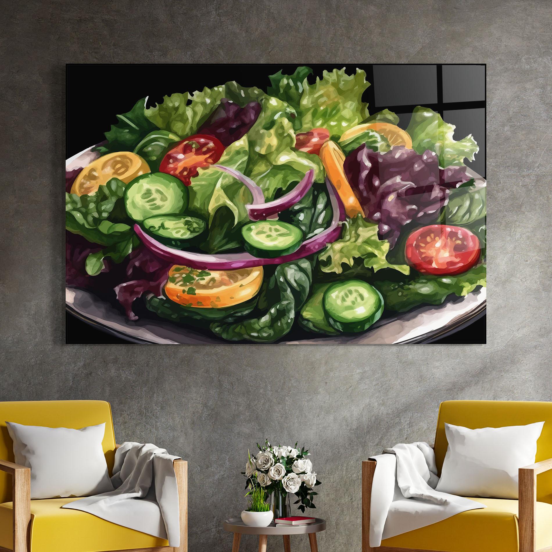 Üvegkép Cucumber Salad mockup 4