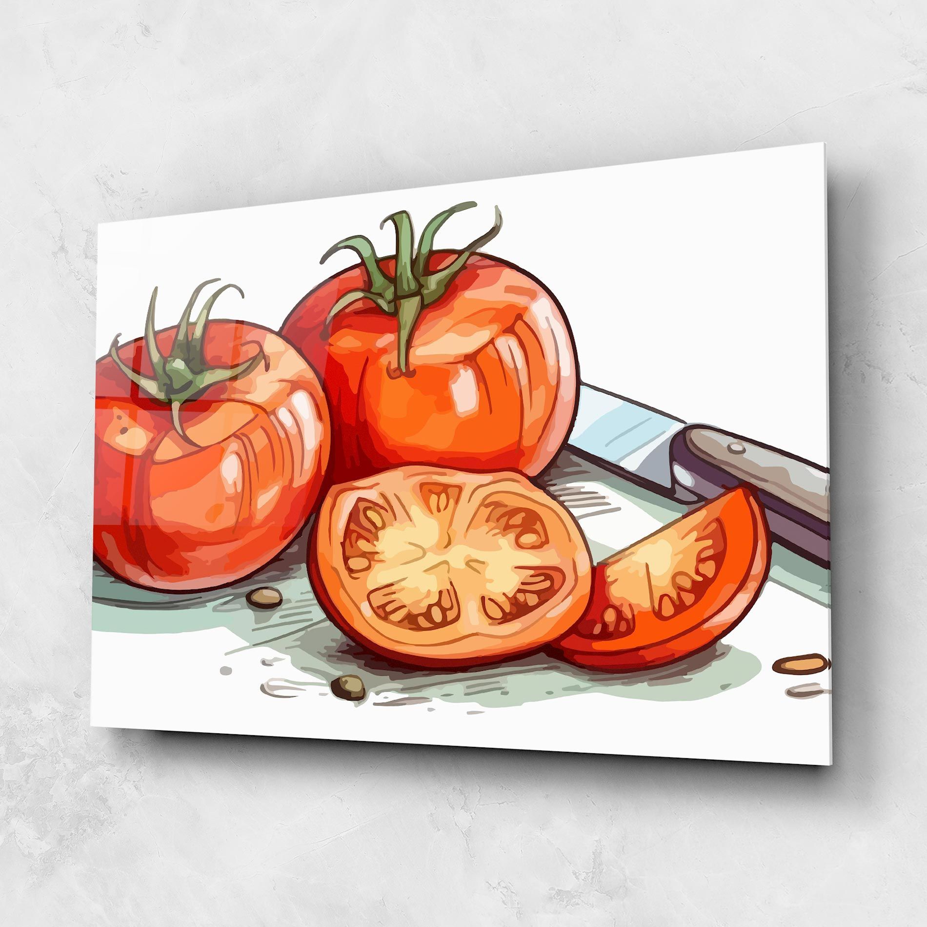 Drawing Tomato Art mockup 1
