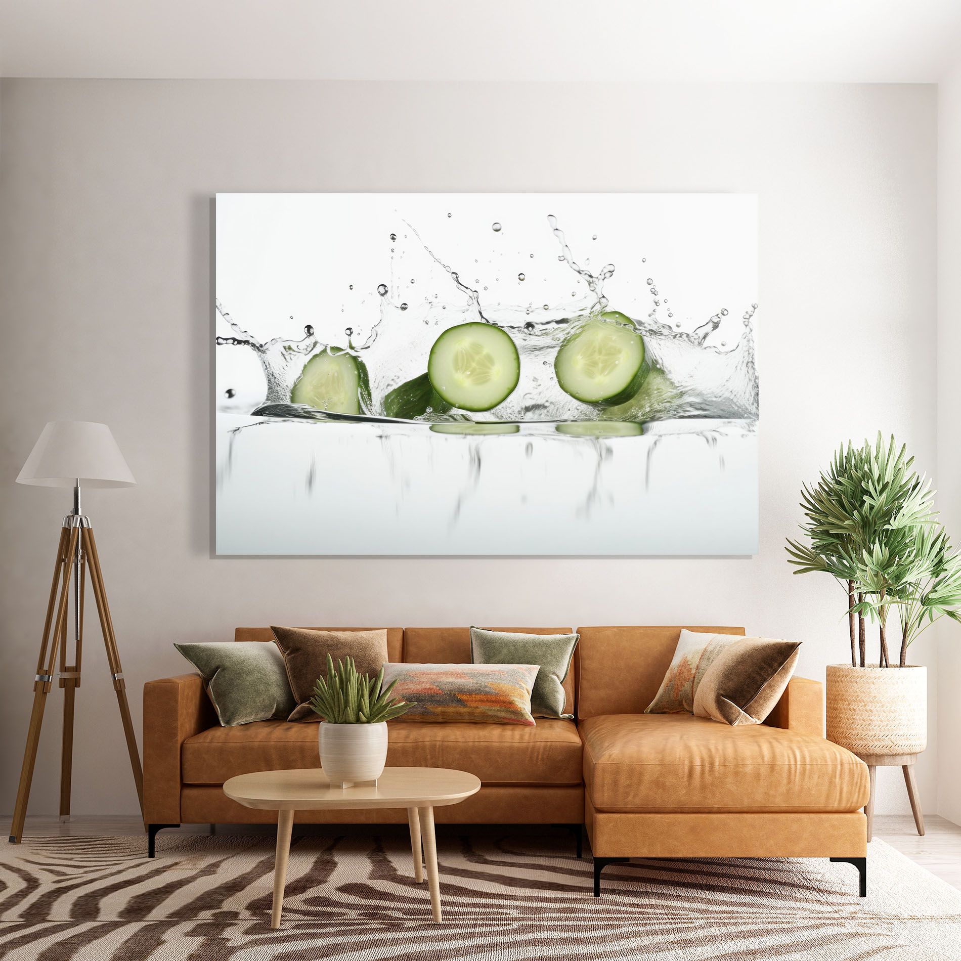 Cucumber Cool Splash mockup 7