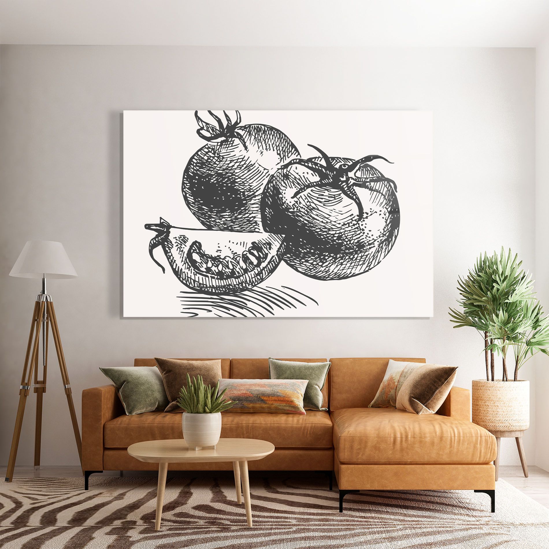 Grey Line Tomato mockup 7