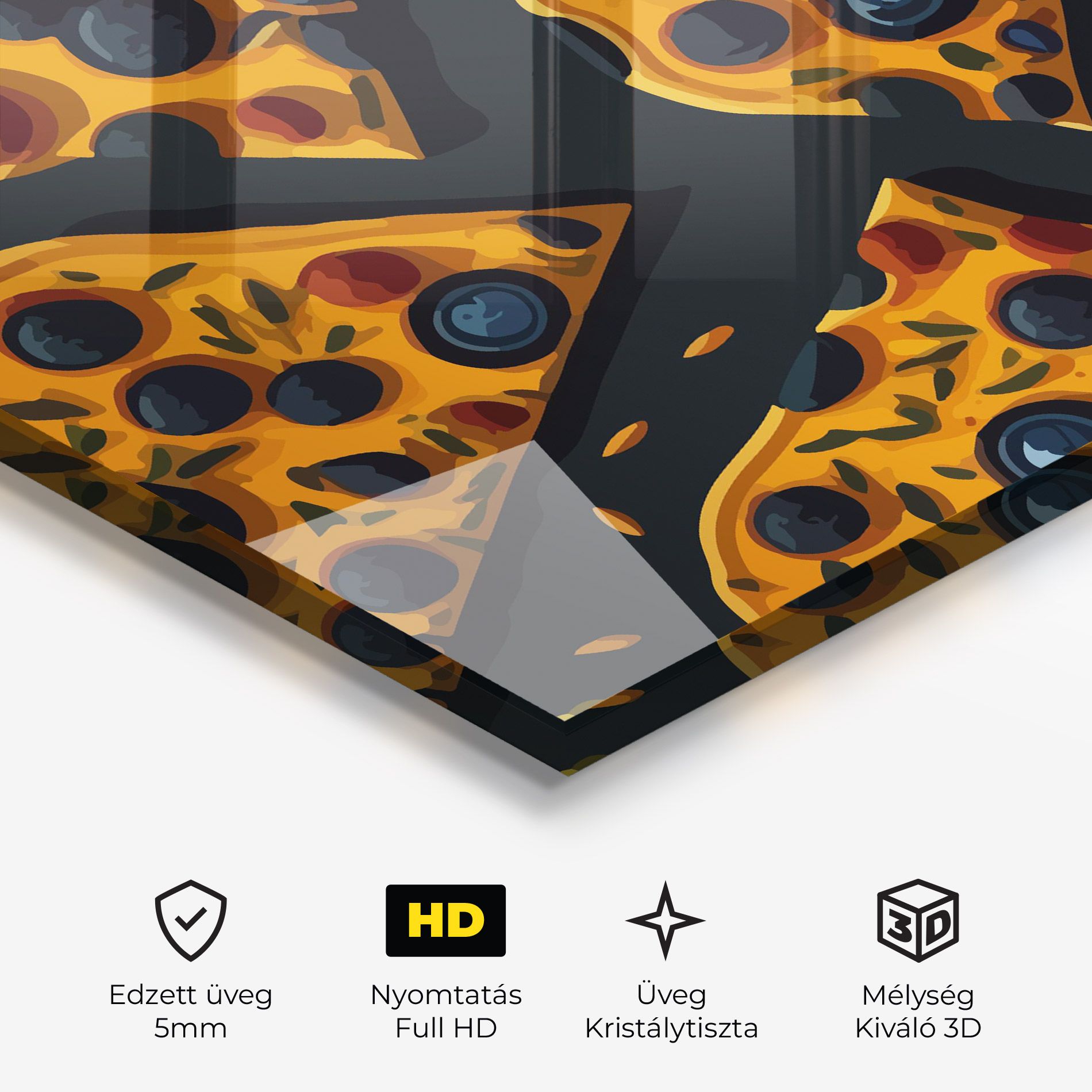 Pizza Pattern mockup 3