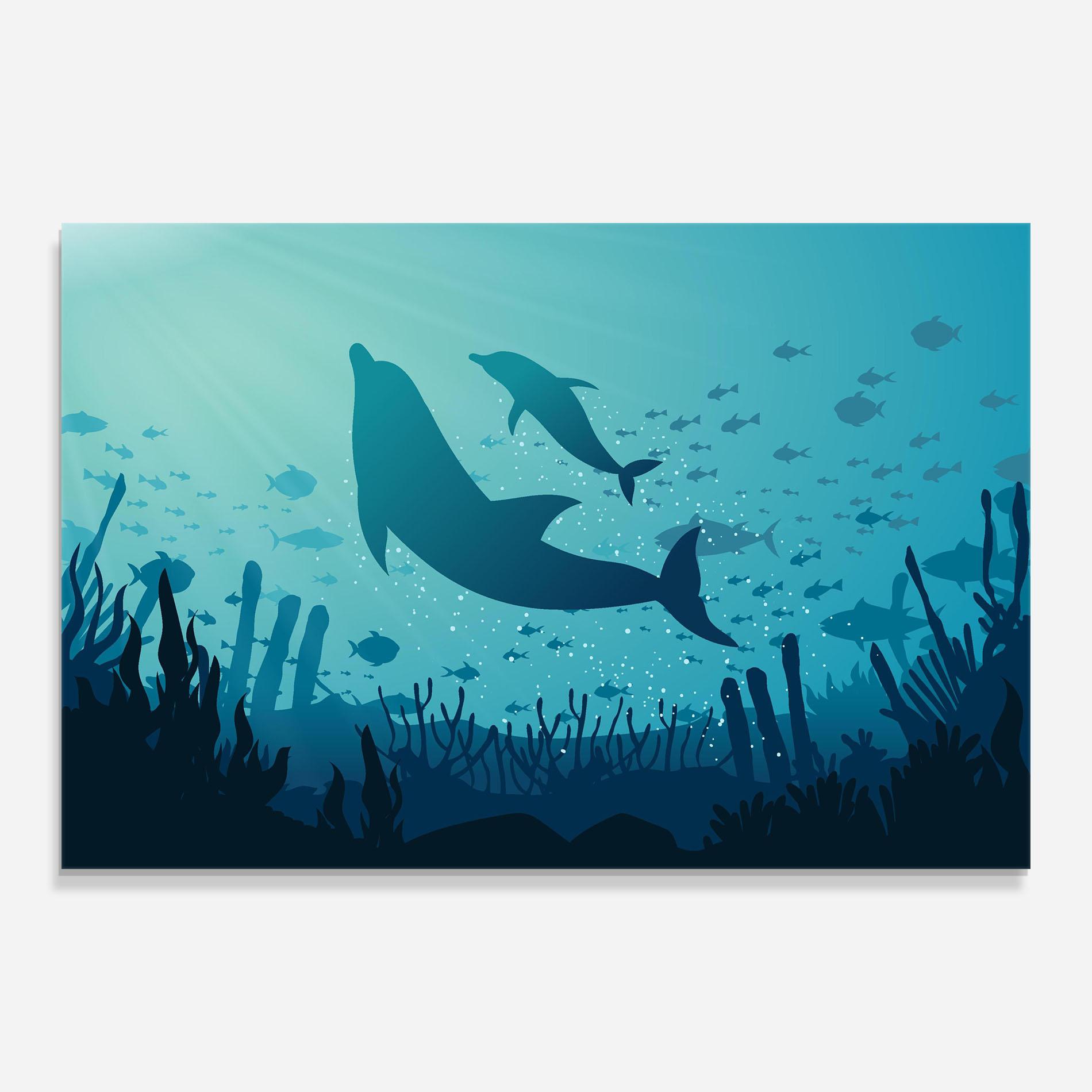 Üvegkép Blue Ocean mockup 0