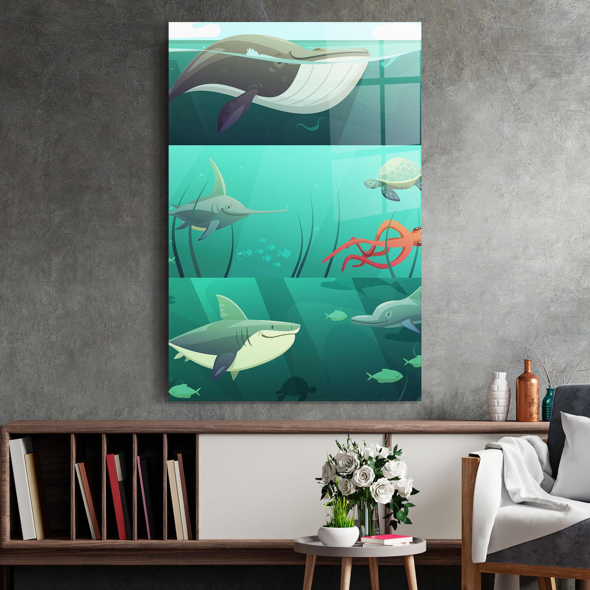 Üvegkép Kids Ocean mockup 2