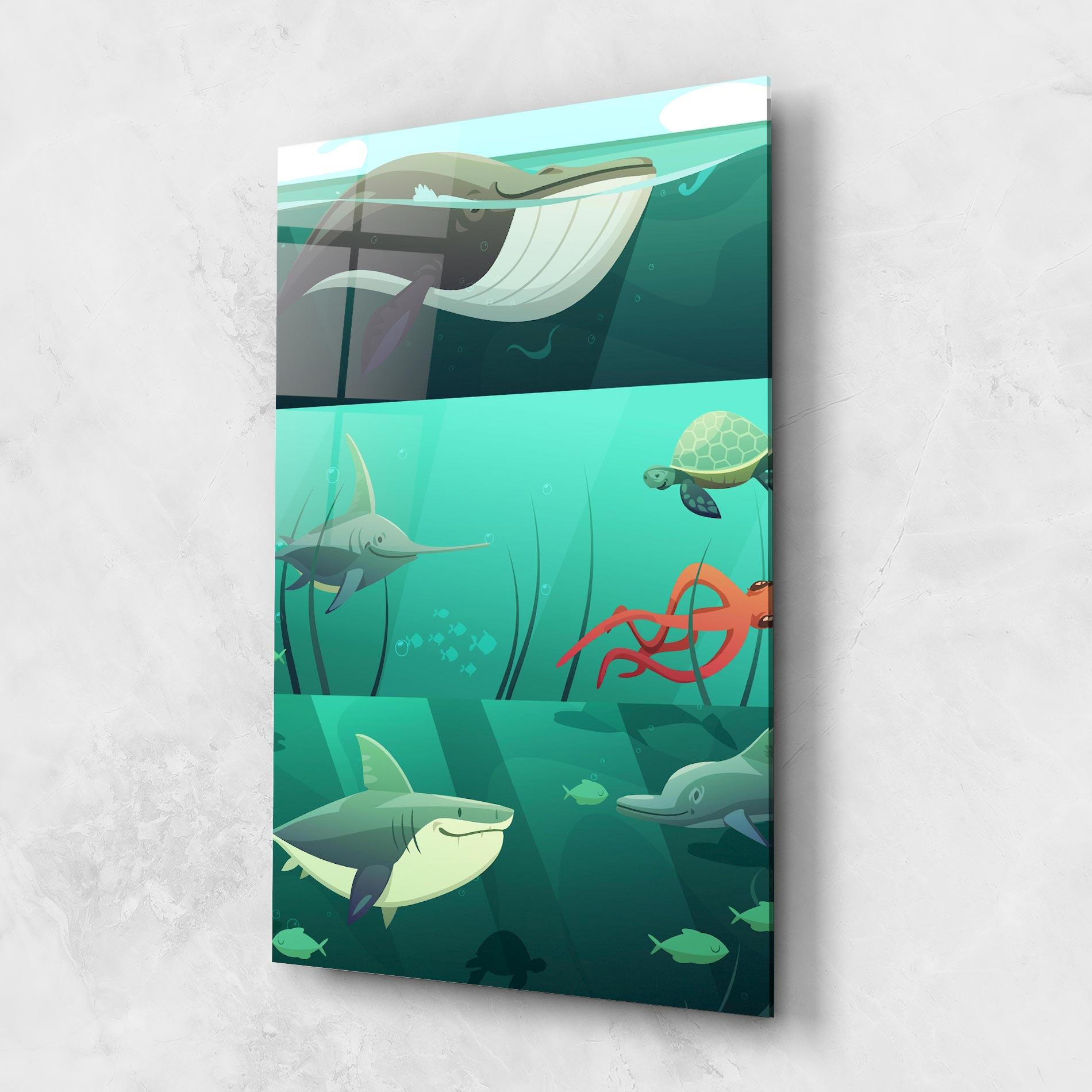 Üvegkép Kids Ocean mockup 1