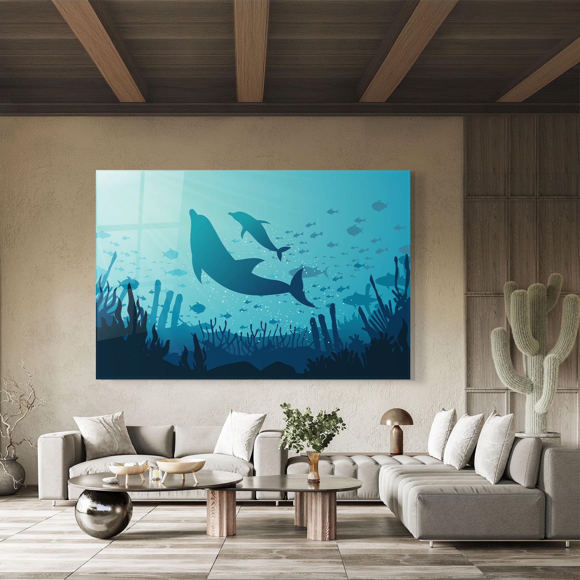 Üvegkép Blue Ocean mockup 8