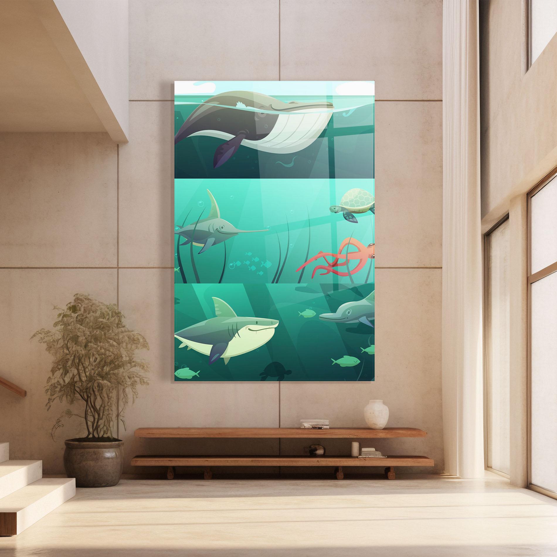 Üvegkép Kids Ocean mockup 8