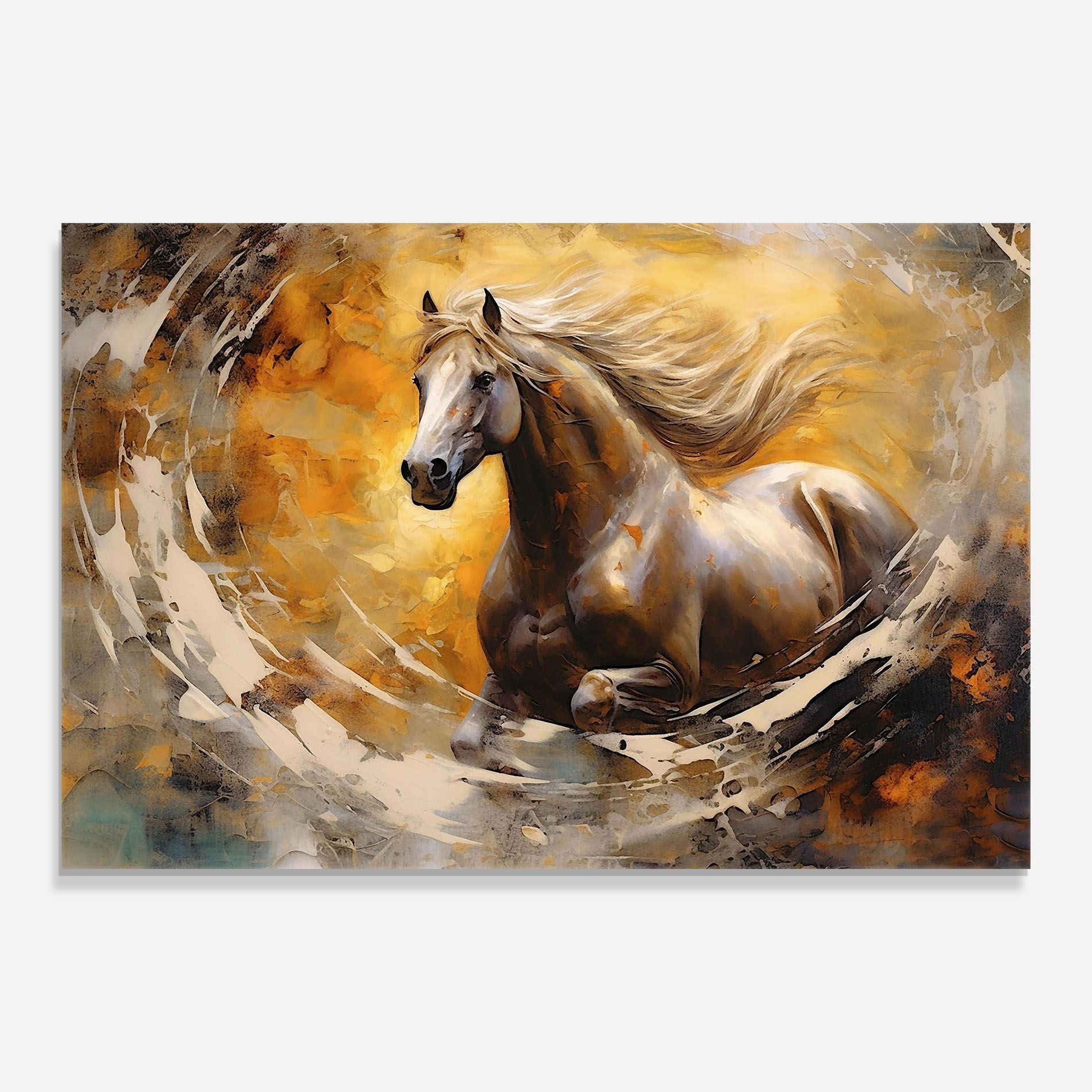 Beautiful Horse Running mockup 0