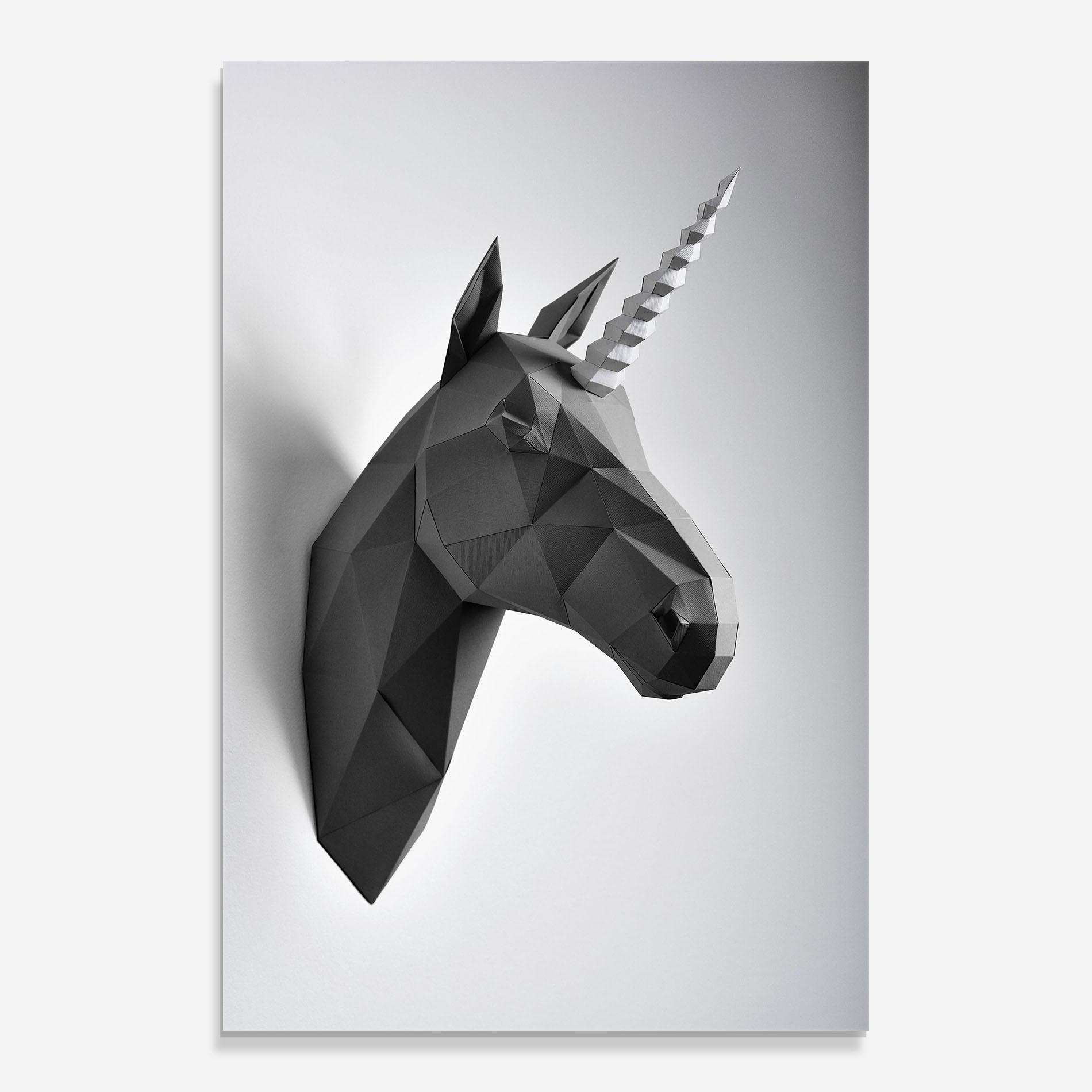 Üvegkép Geometrical Unicorn mockup 0