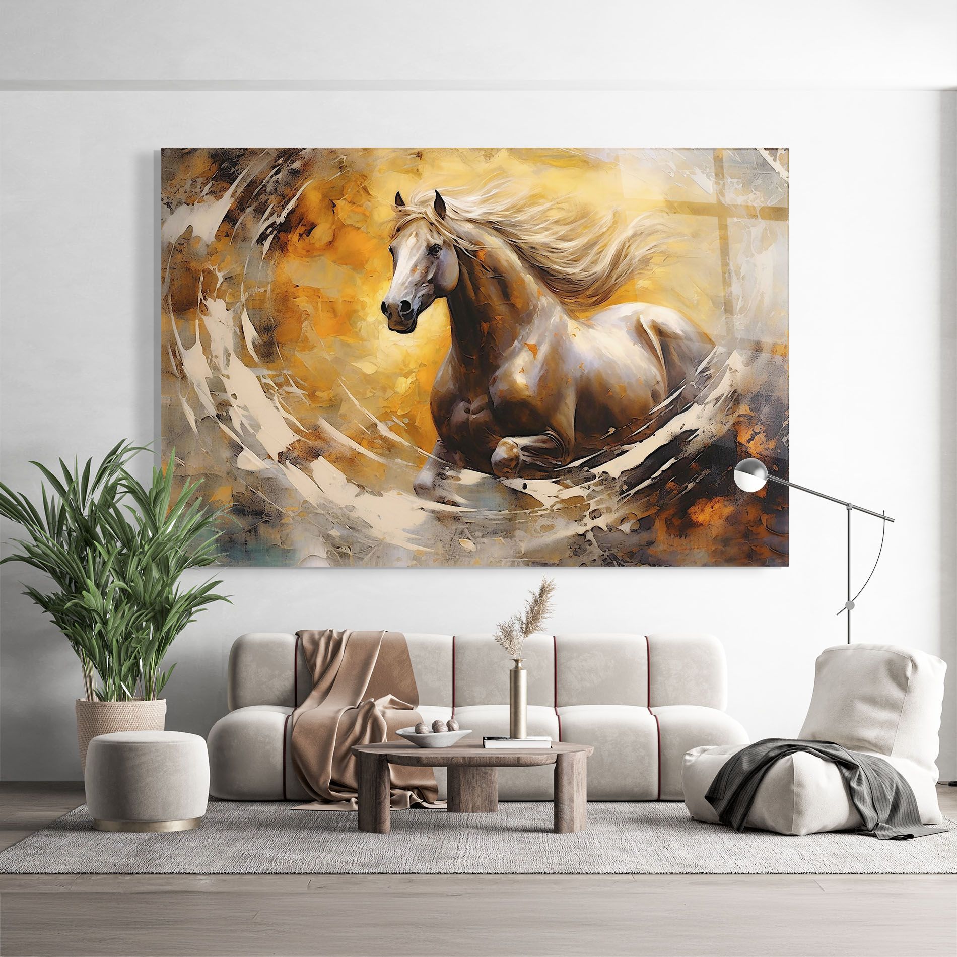 Beautiful Horse Running mockup 9
