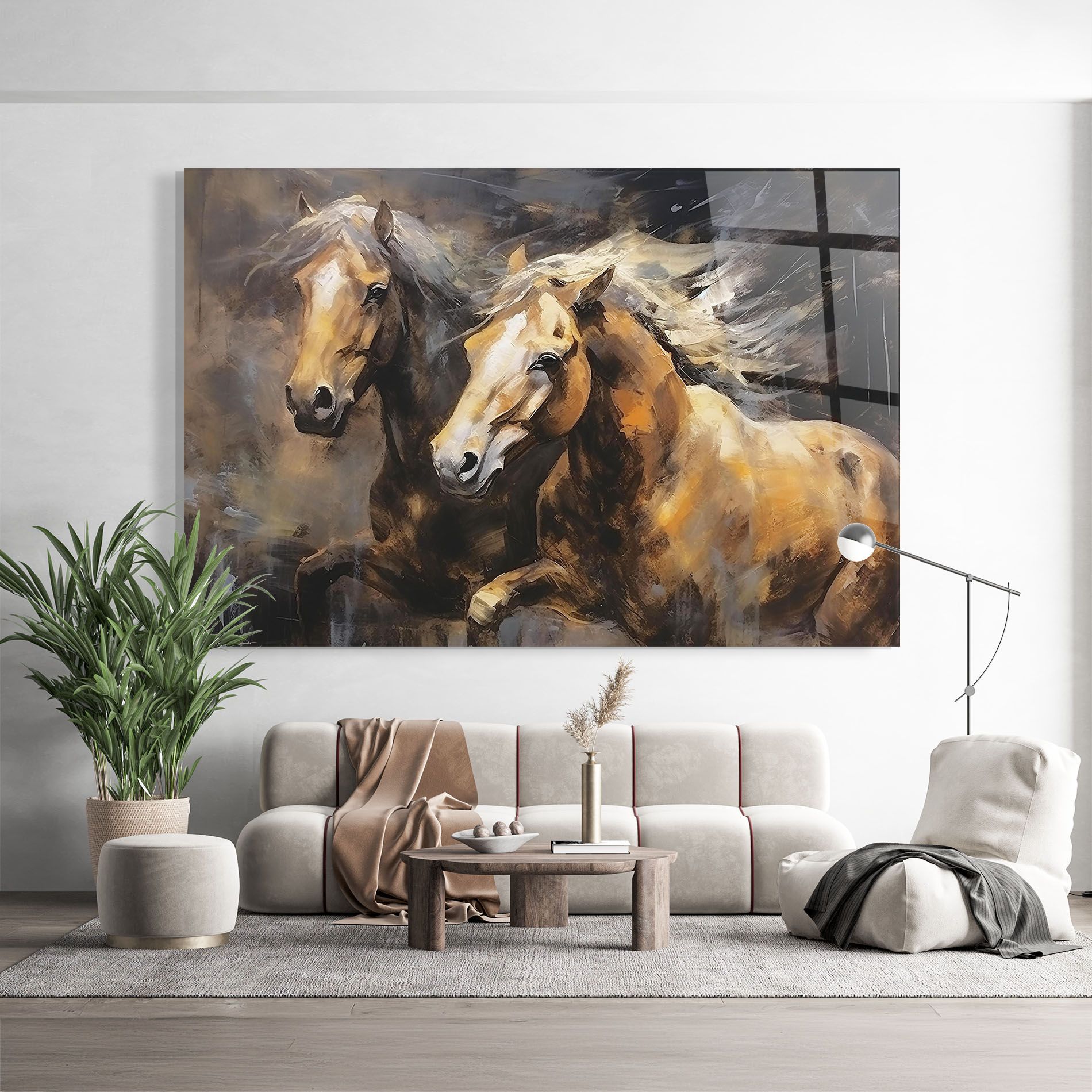 Brown Horses Running mockup 9