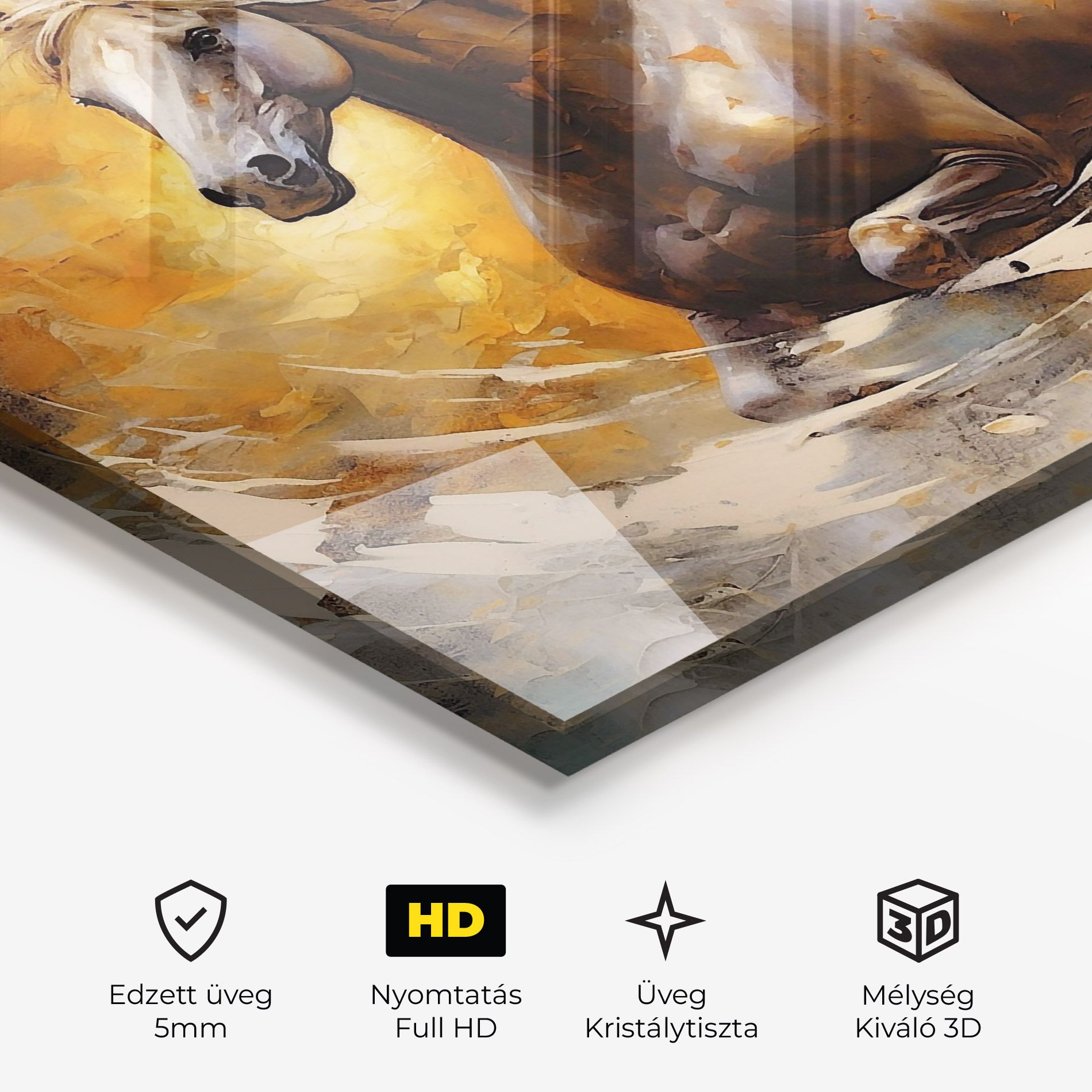 Beautiful Horse Running mockup 3