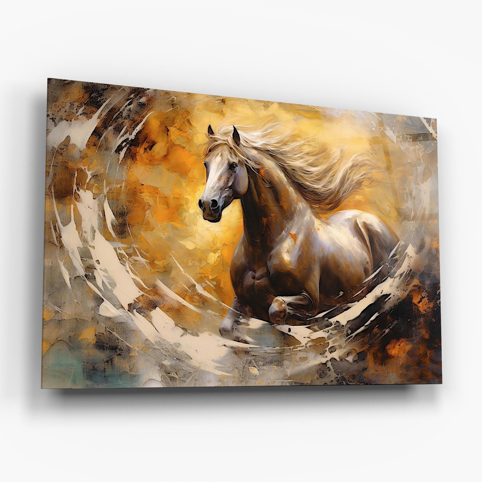 Beautiful Horse Running mockup 6