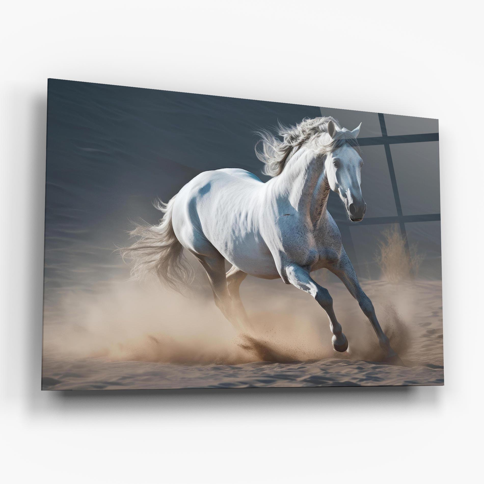 Üvegkép Desert Horse mockup 6