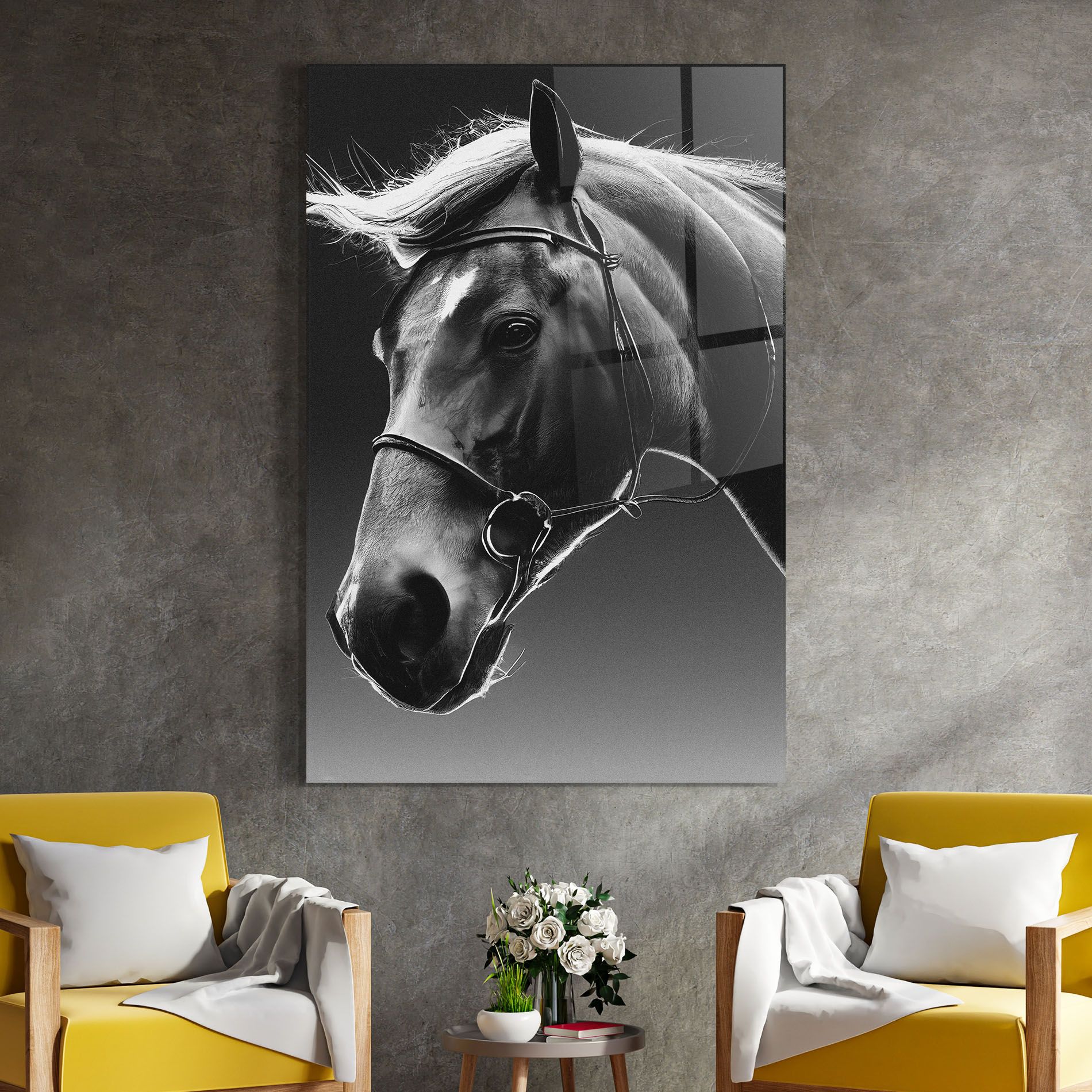 Black Horse Profile mockup 4