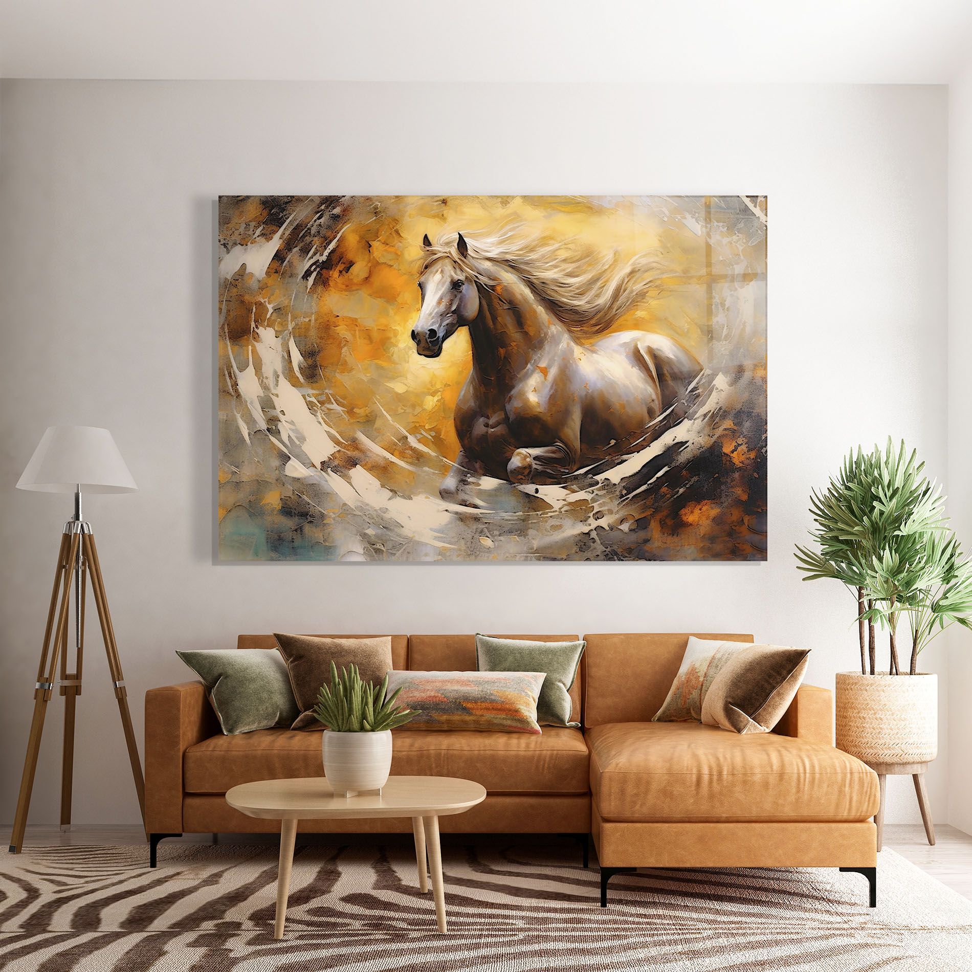 Beautiful Horse Running mockup 7