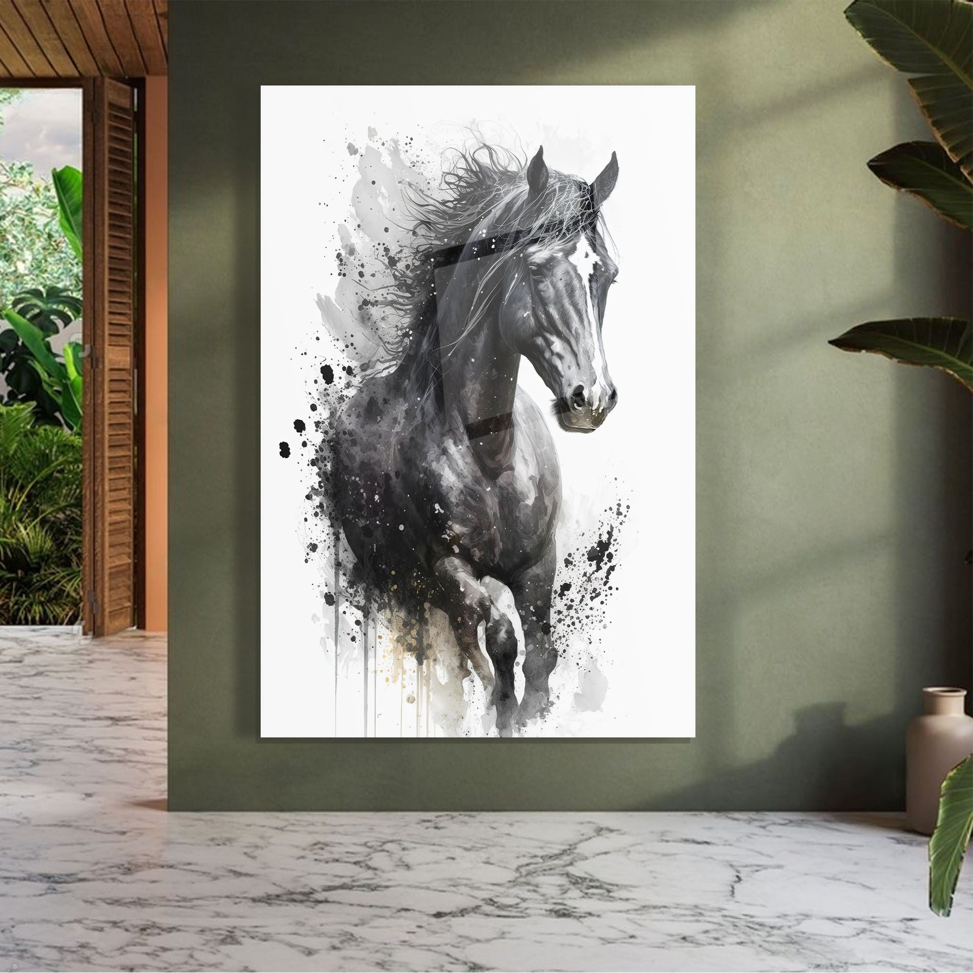 Black Horse mockup 7